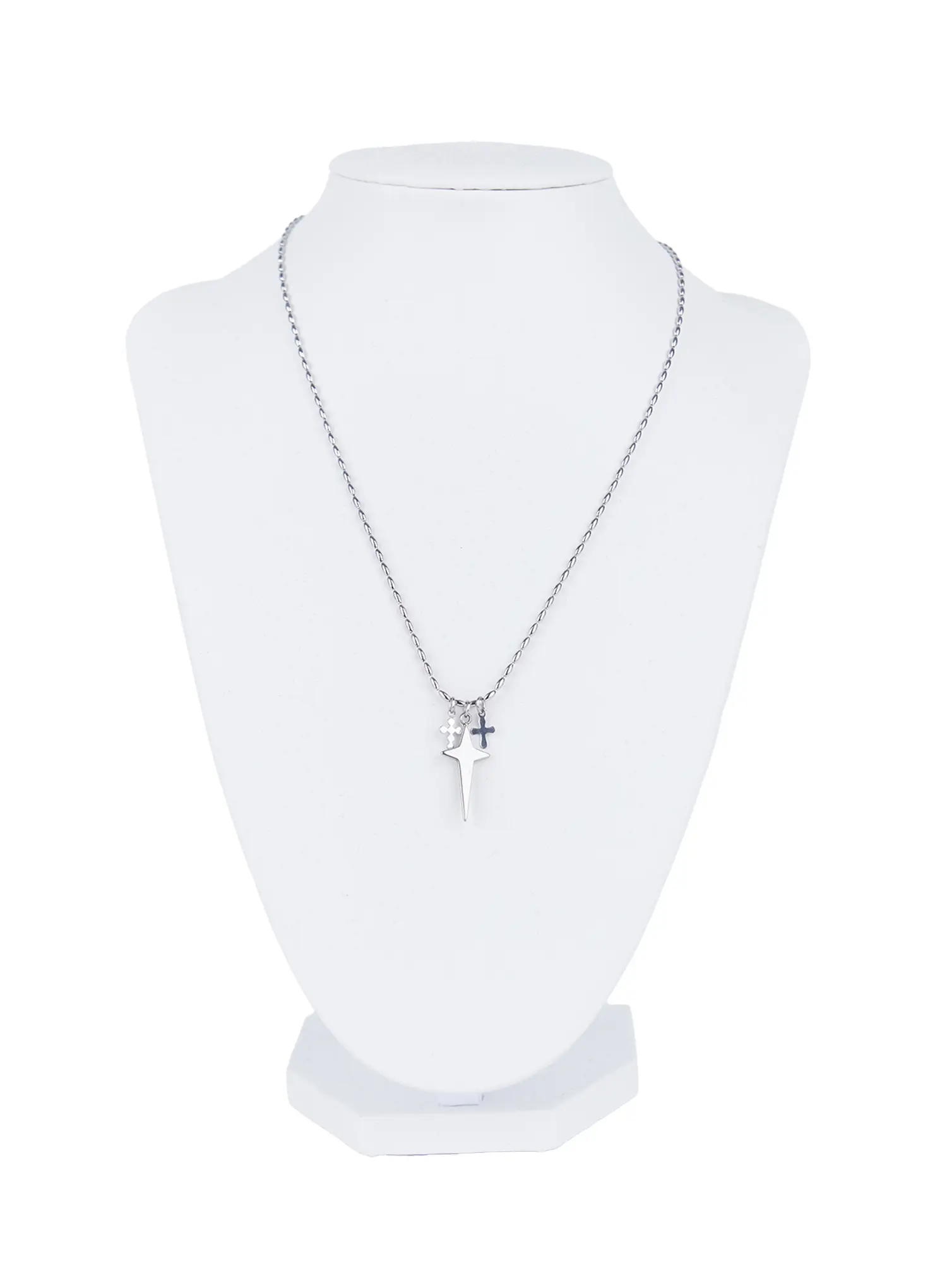 Multi-Cross Pendant Necklace CL522 - Image 8