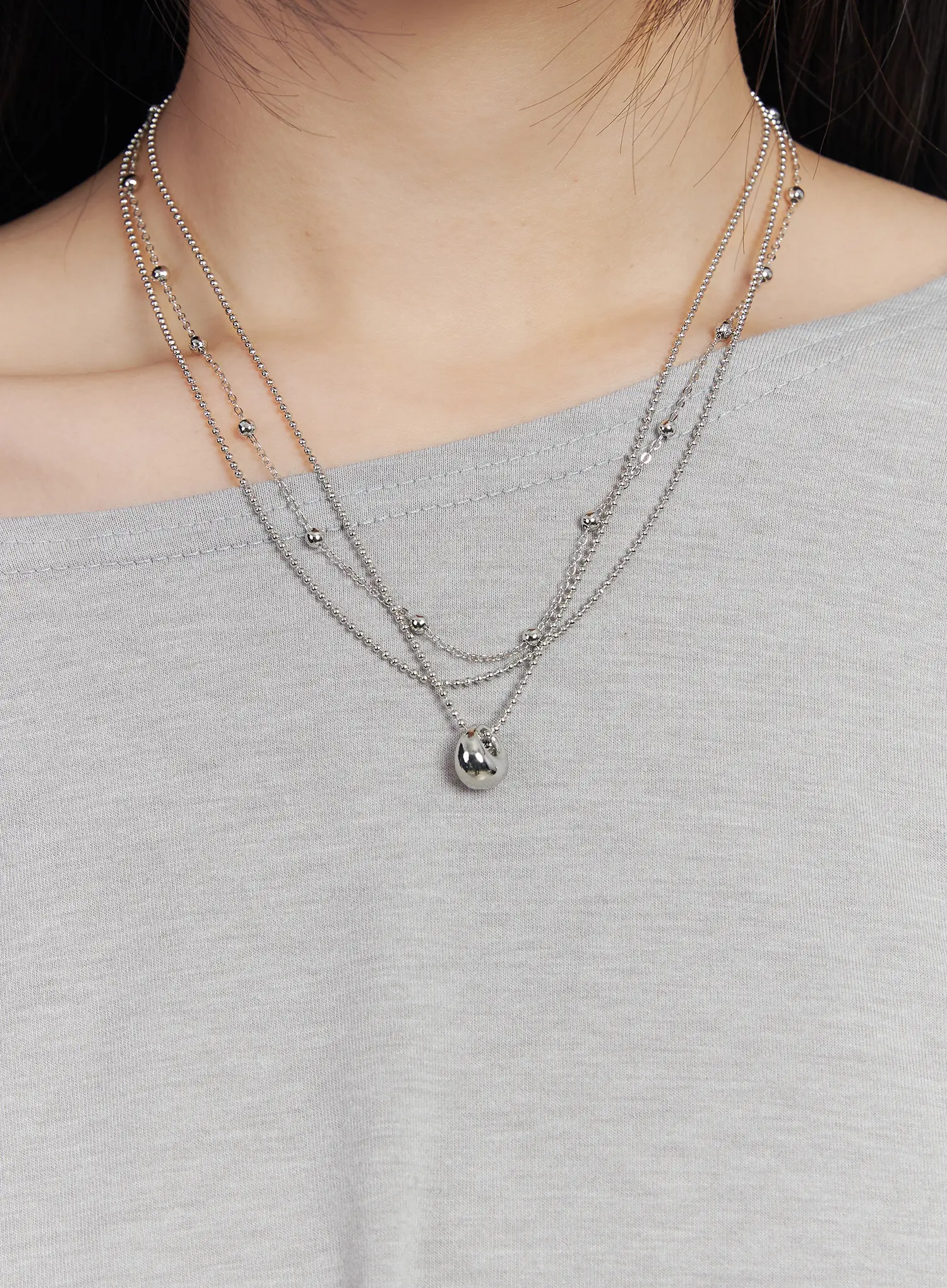 Multi-Layer Y2K Necklace CF503
