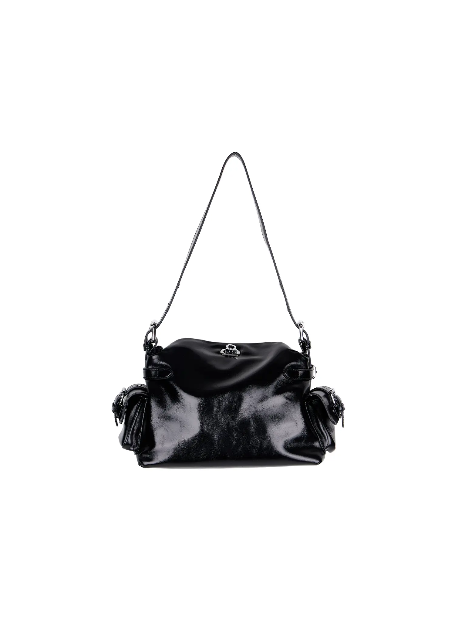 Multi-Pocket Belt Shoulder Bag CA514 - Image 9