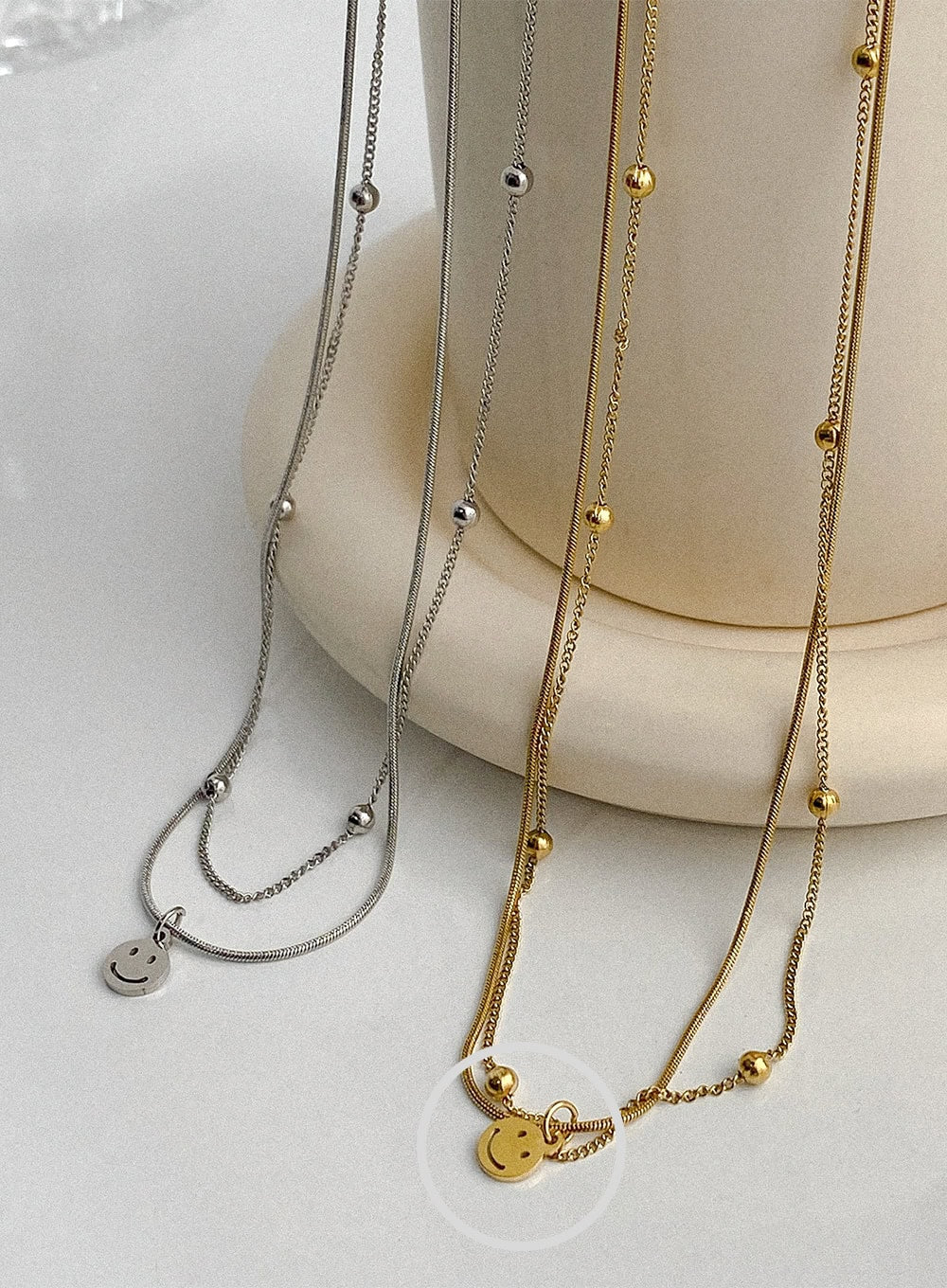 Muse Smile Necklace IA517 - Image 5