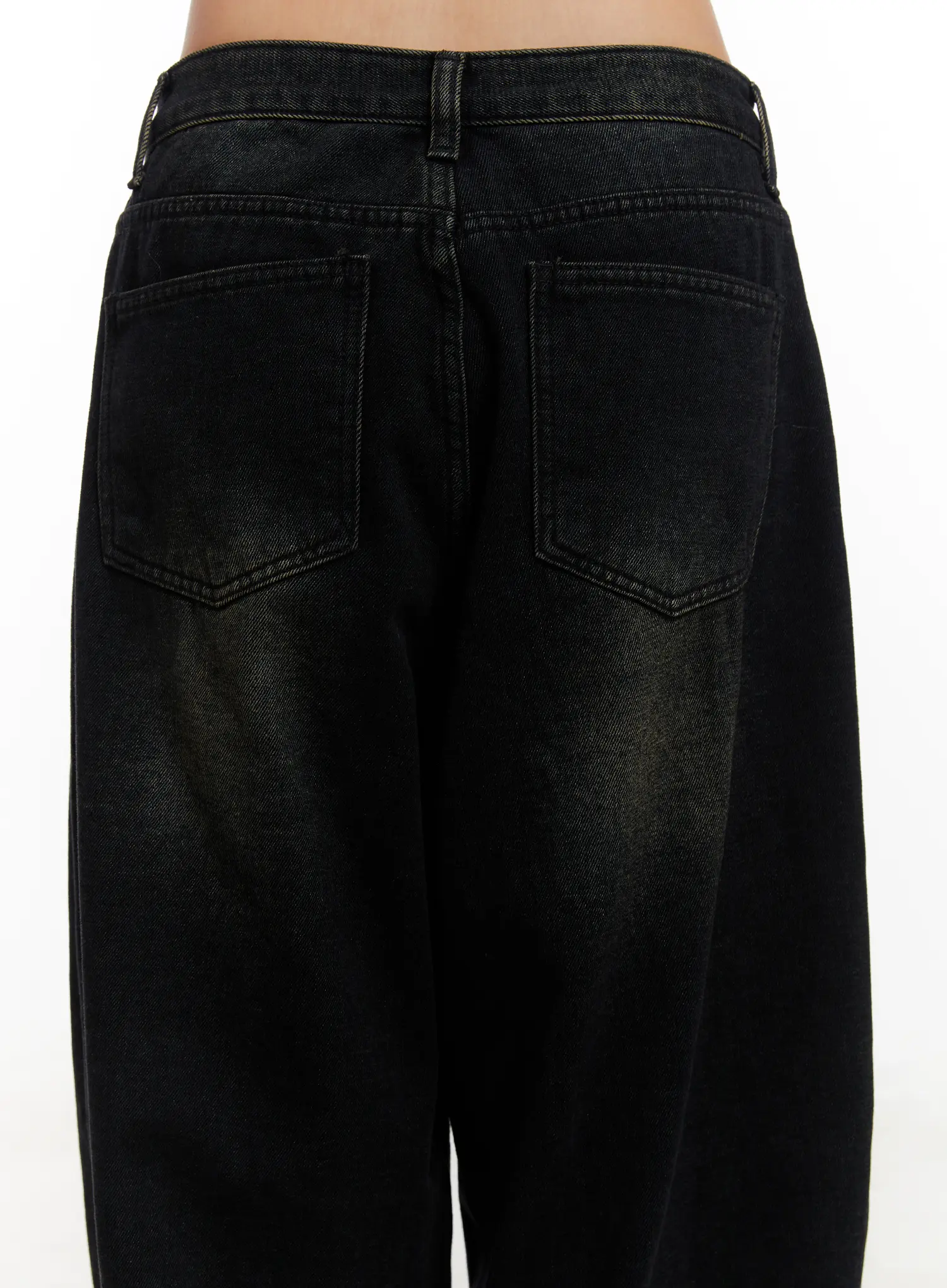 Myla Dark Wash Wide-Leg Jeans CD512 - Image 7