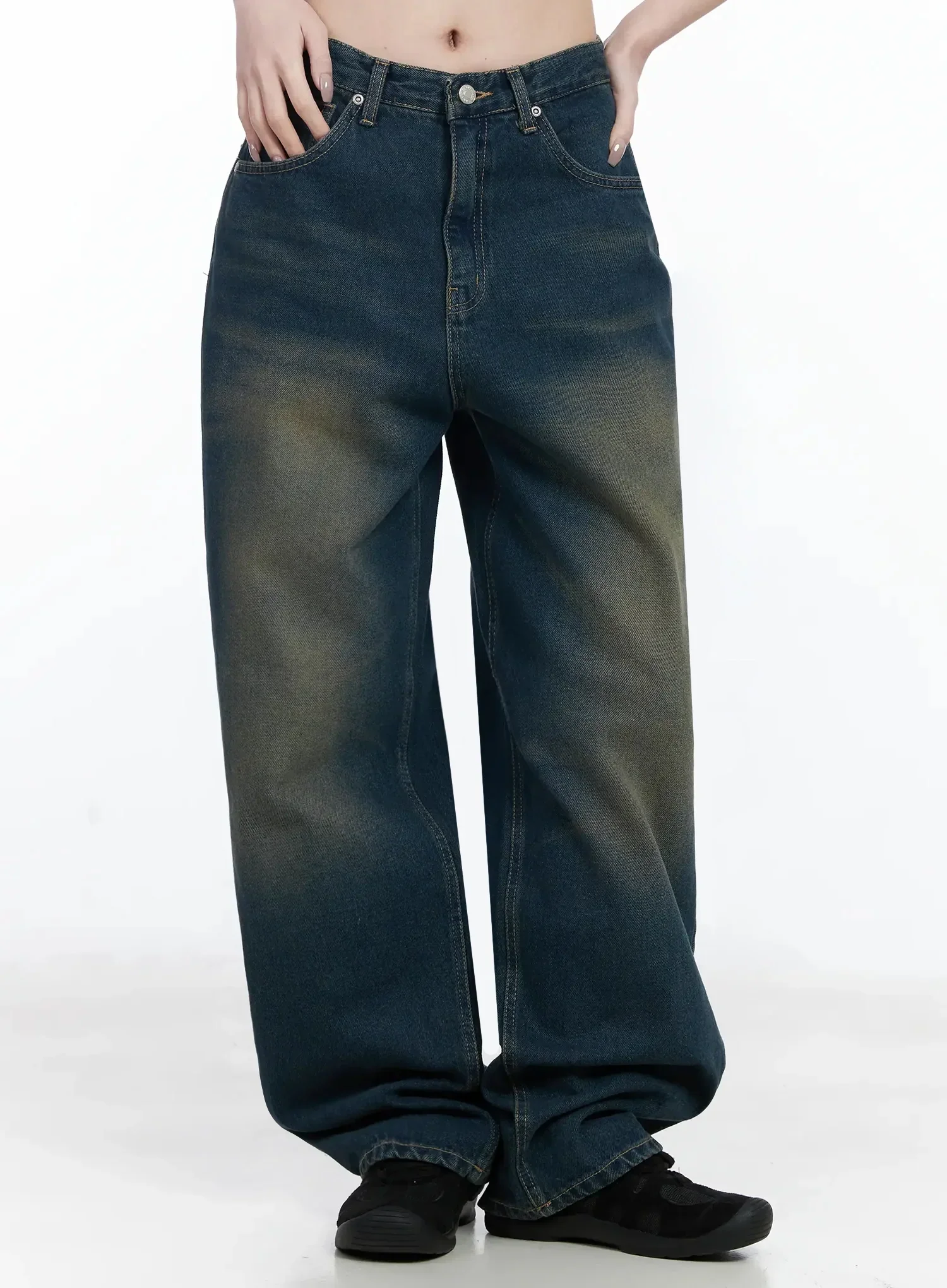 Naom Vintage Wide Jeans IF502 - Image 11