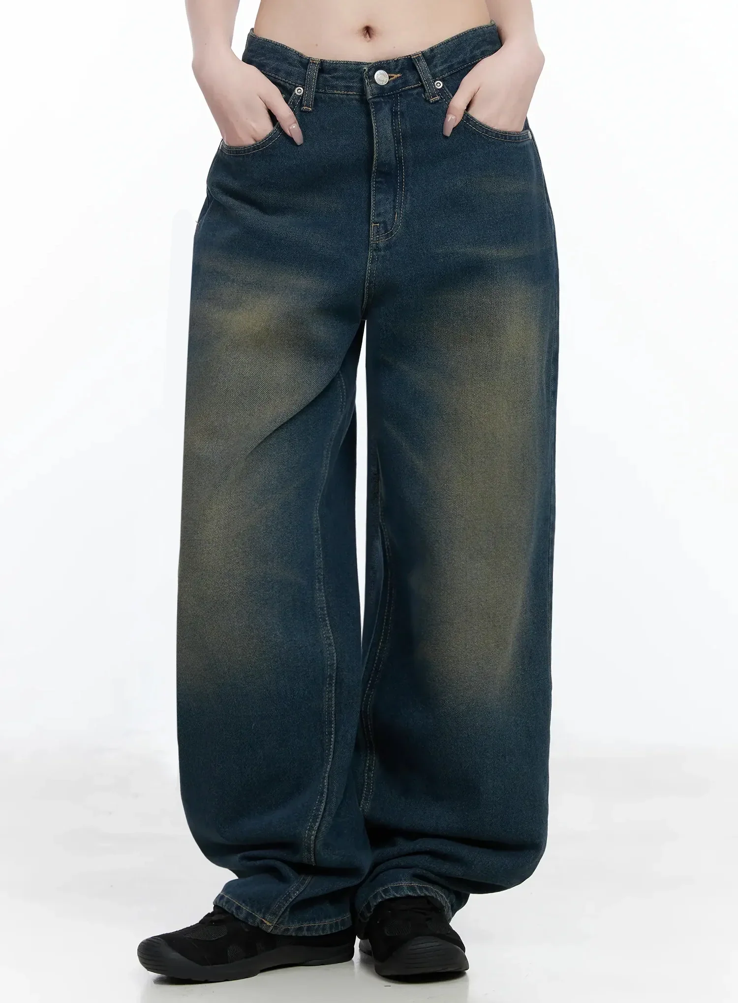 Naom Vintage Wide Jeans IF502 - Image 5