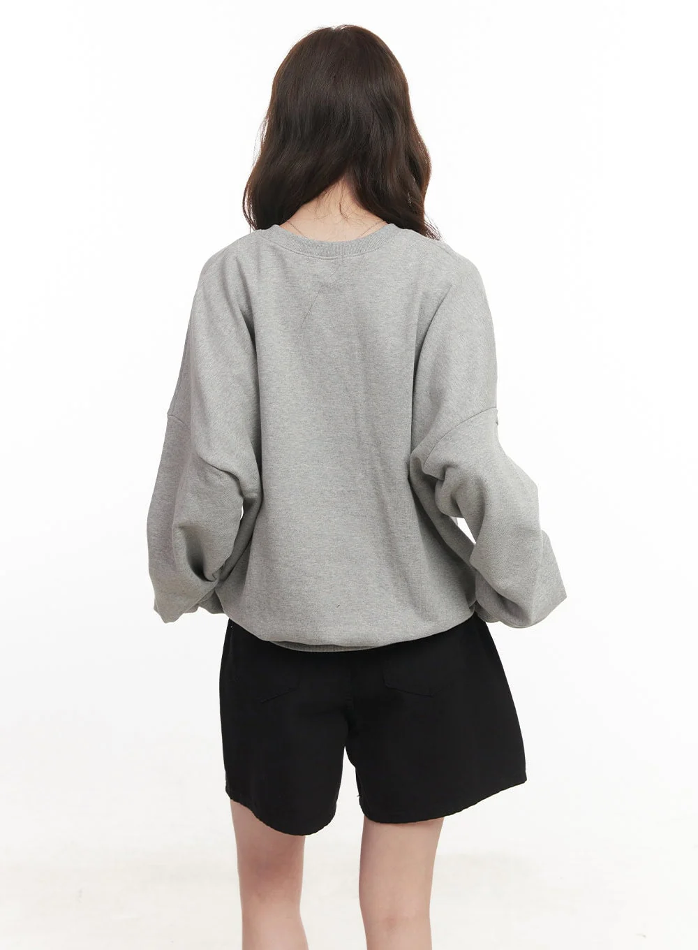 Nature Graphic Oversize Sweatshirt CA501 - Image 7