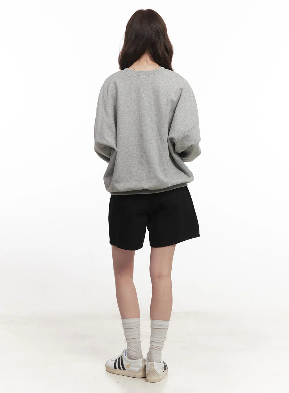 Nature Graphic Oversize Sweatshirt CA501 - Image 8