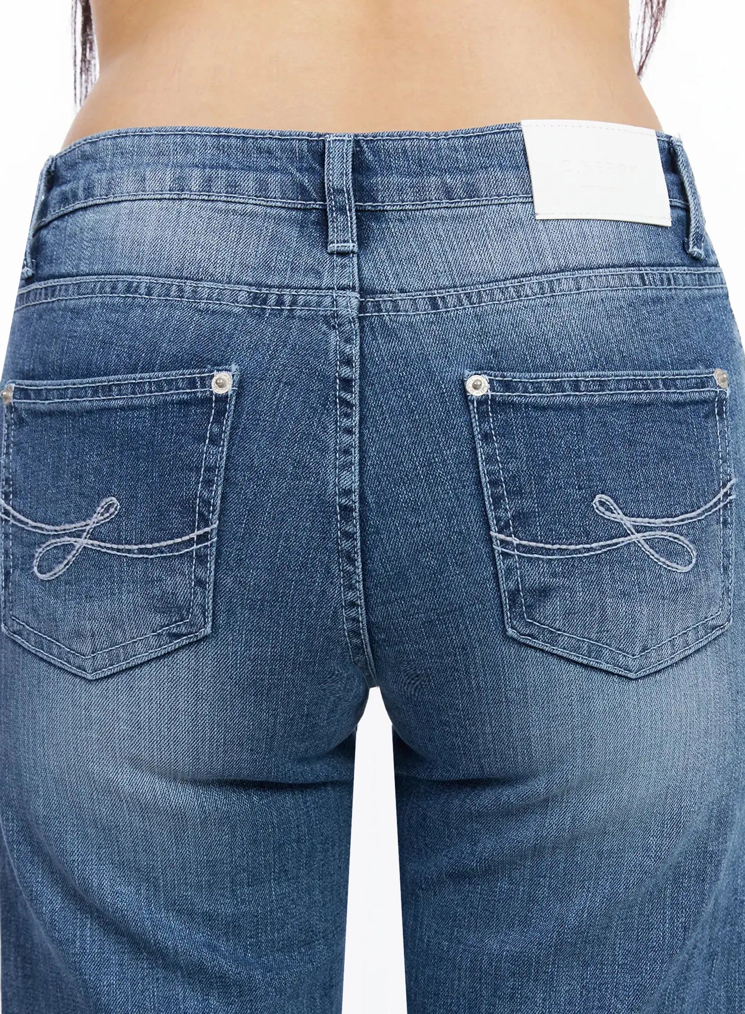 Nyomi Low Rise Hip Pad Bootcut Jeans IA523 - Image 11