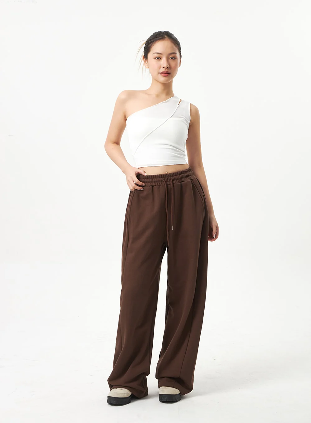 Off-Shoulder Cut Out Top CA318 - Image 13