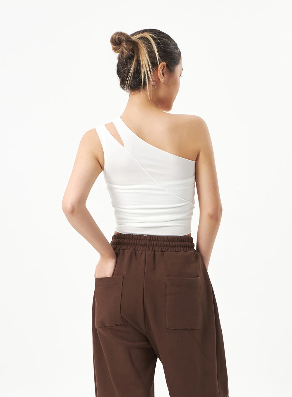 Off-Shoulder Cut Out Top CA318 - Image 6