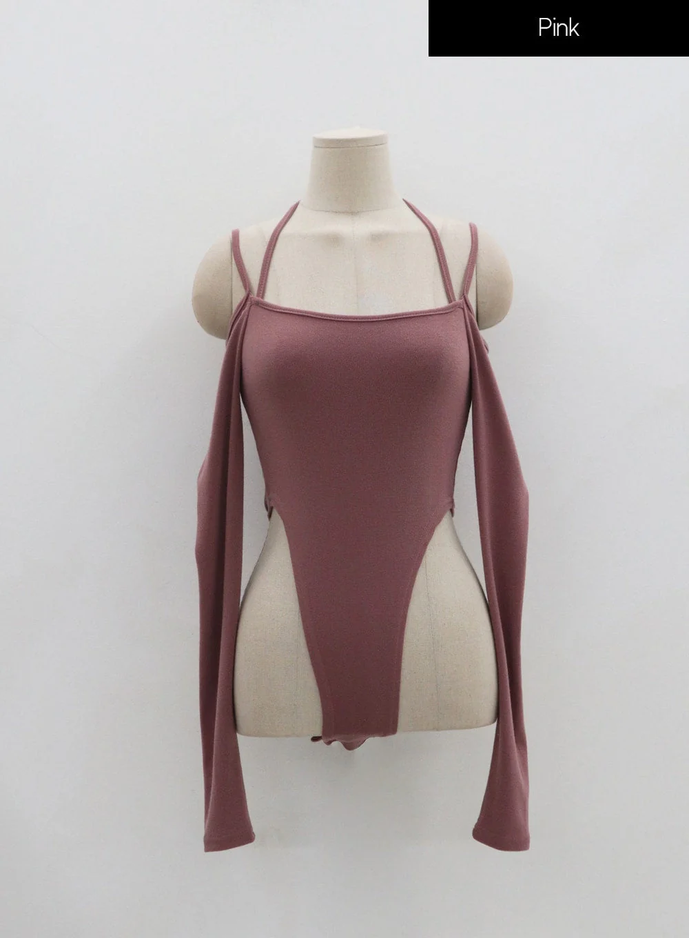Off-Shoulder Thin Straps Bodysuit IN22 - Image 18