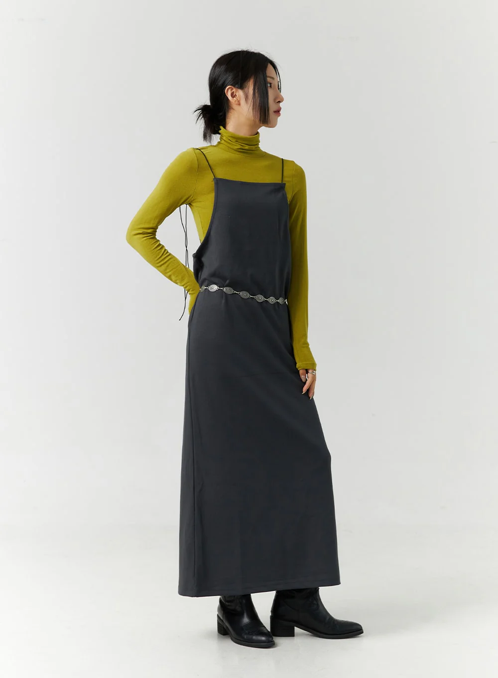 Open Back Strap Sleeveless Maxi Dress CN328 - Image 6