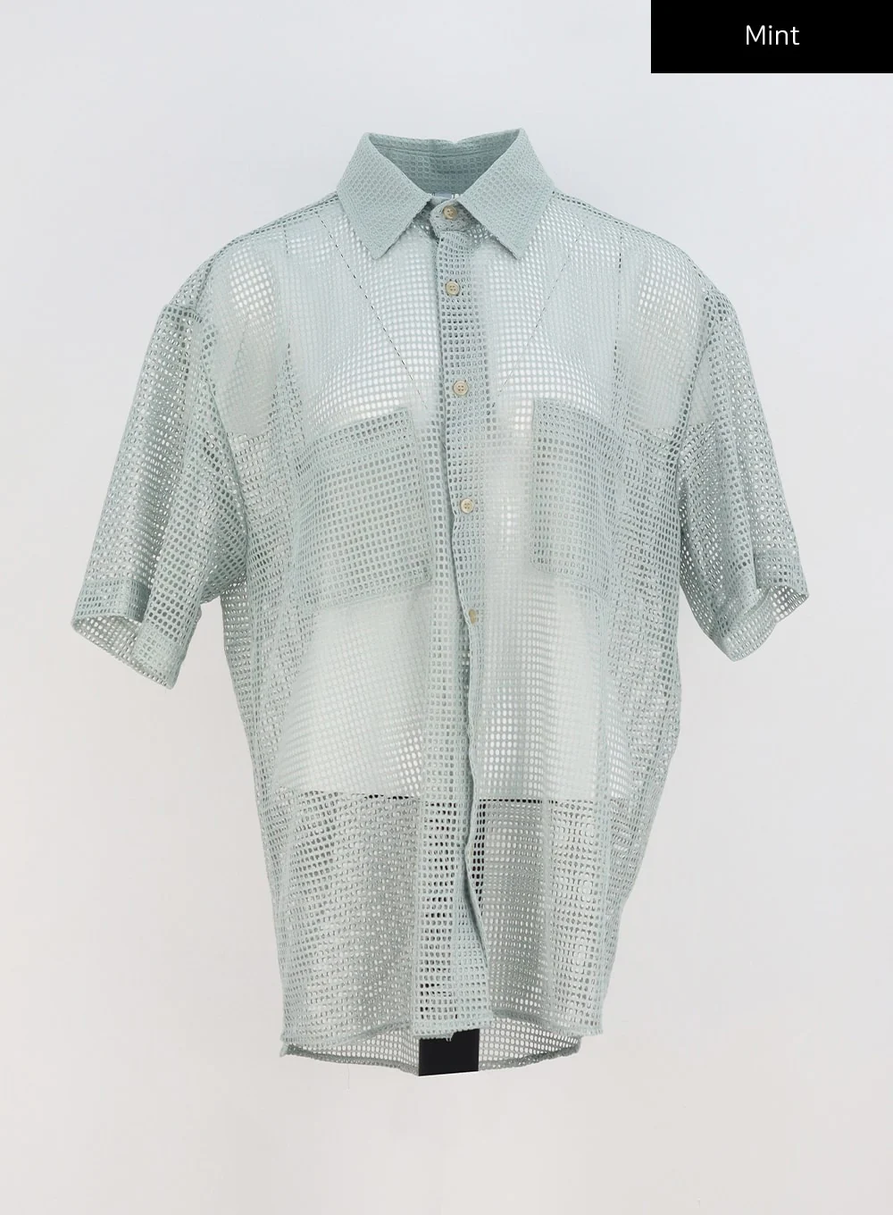 Open Stitch Shirt Unisex CY319 - Image 18
