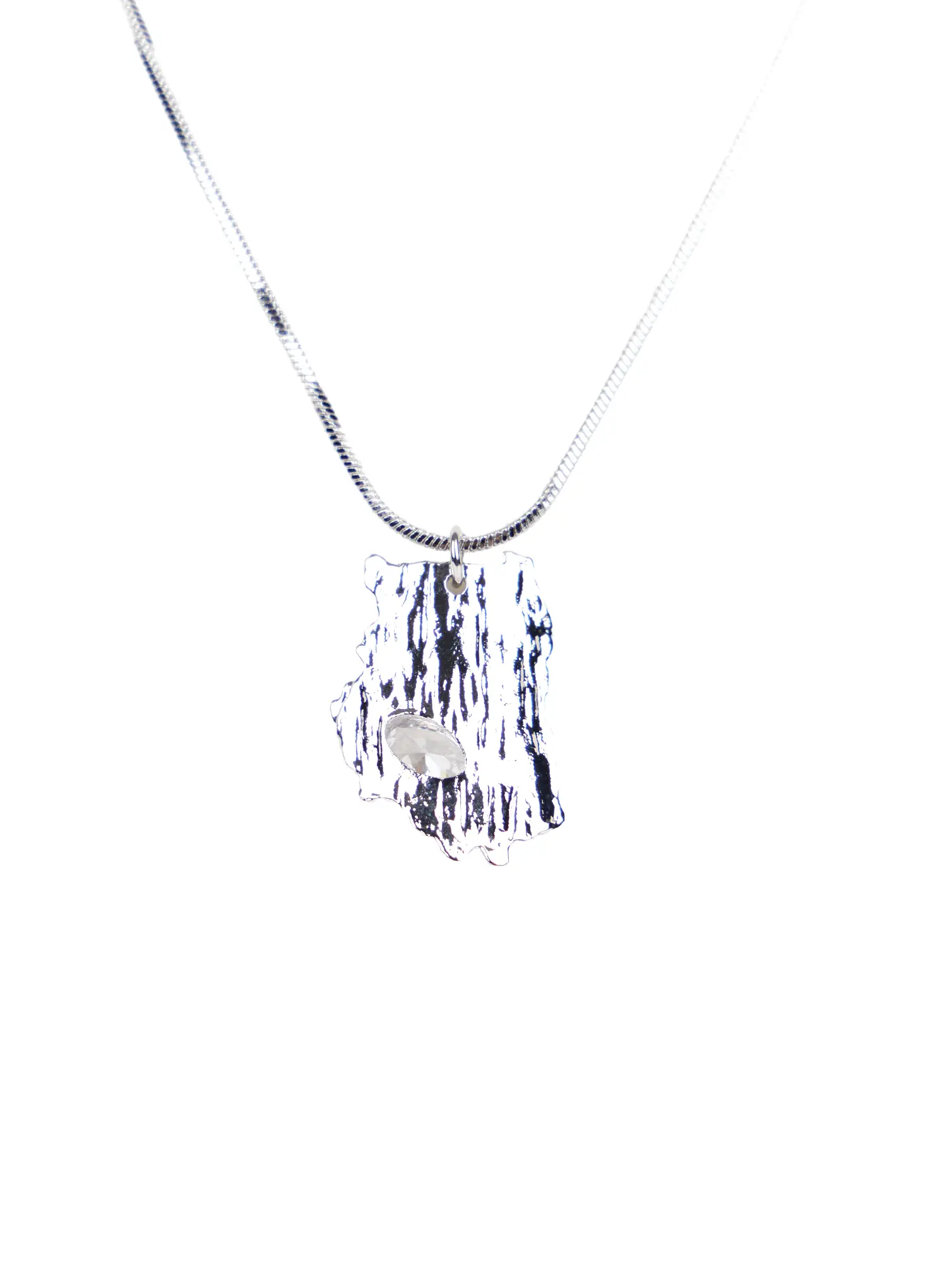 Organic Pendant Necklace CA527 - Image 4