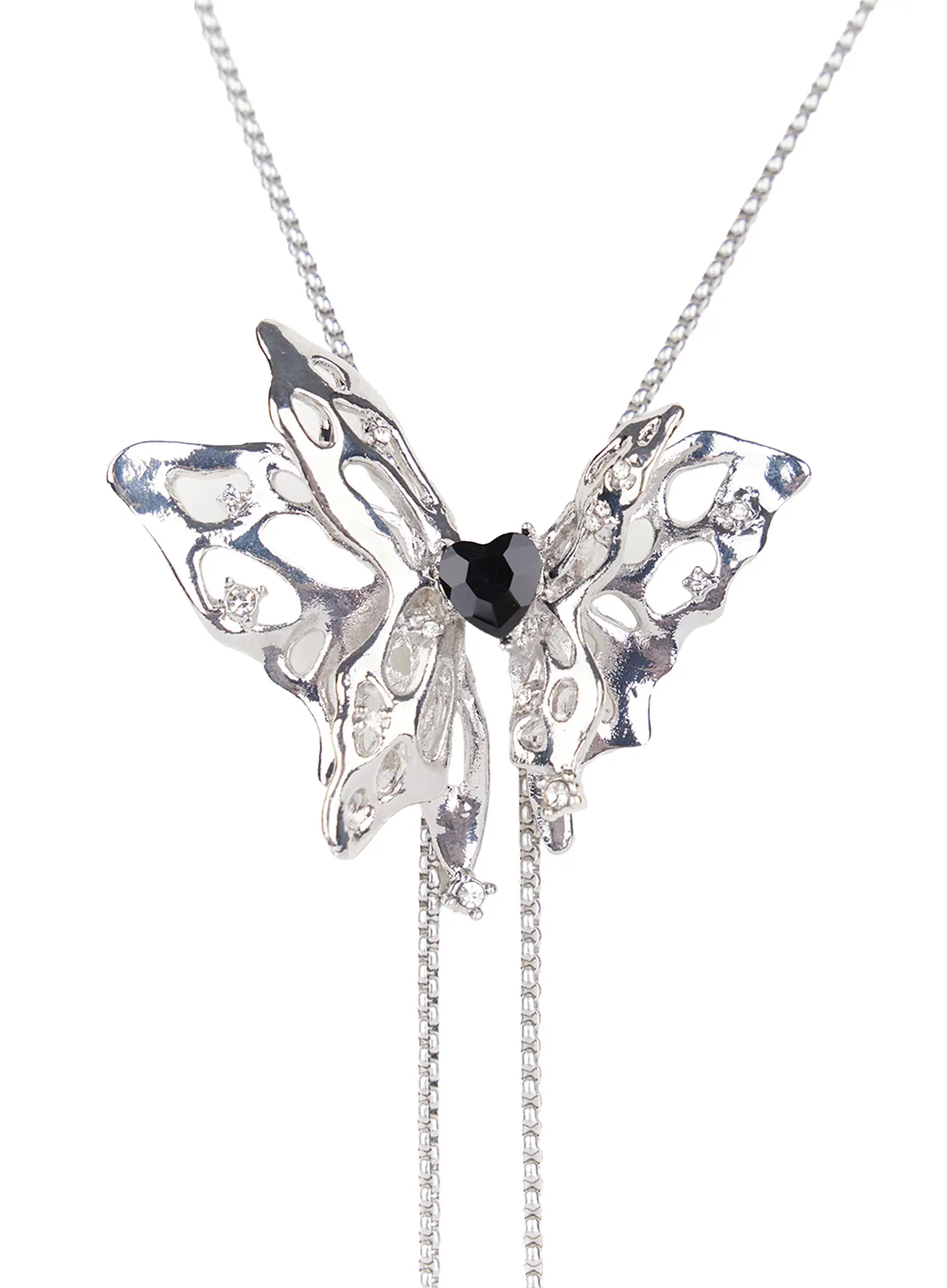 Orien Butterfly Pendant Necklace CS503 - Image 5