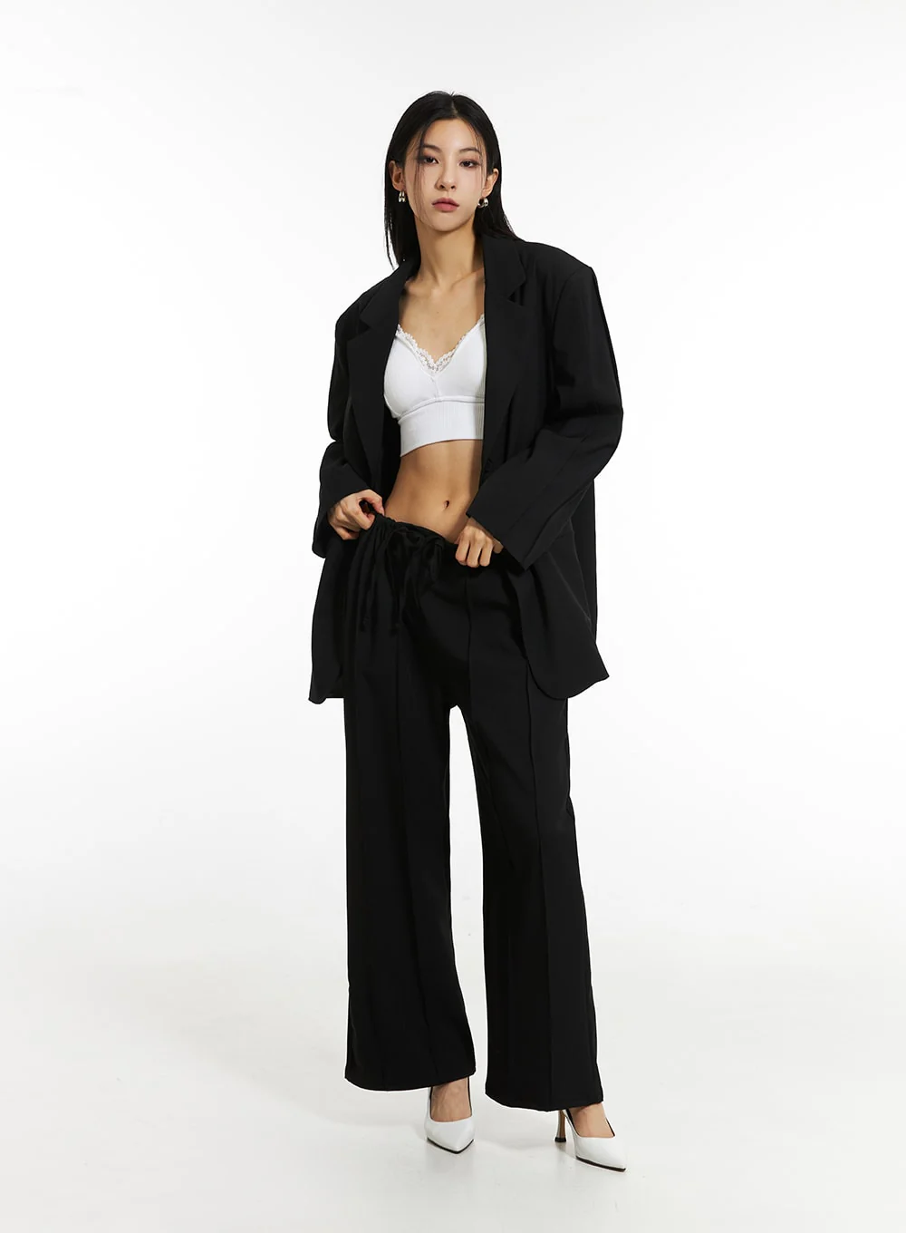 Oversize Loose Fit Blazer IN308 - Image 3