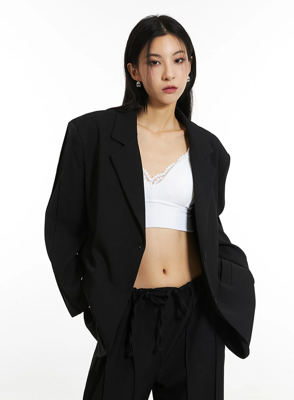 Oversize Loose Fit Blazer IN308 - Image 5
