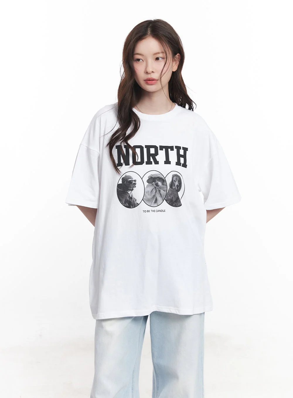 Oversized Baggy Graphic Tee CY519 - Image 12