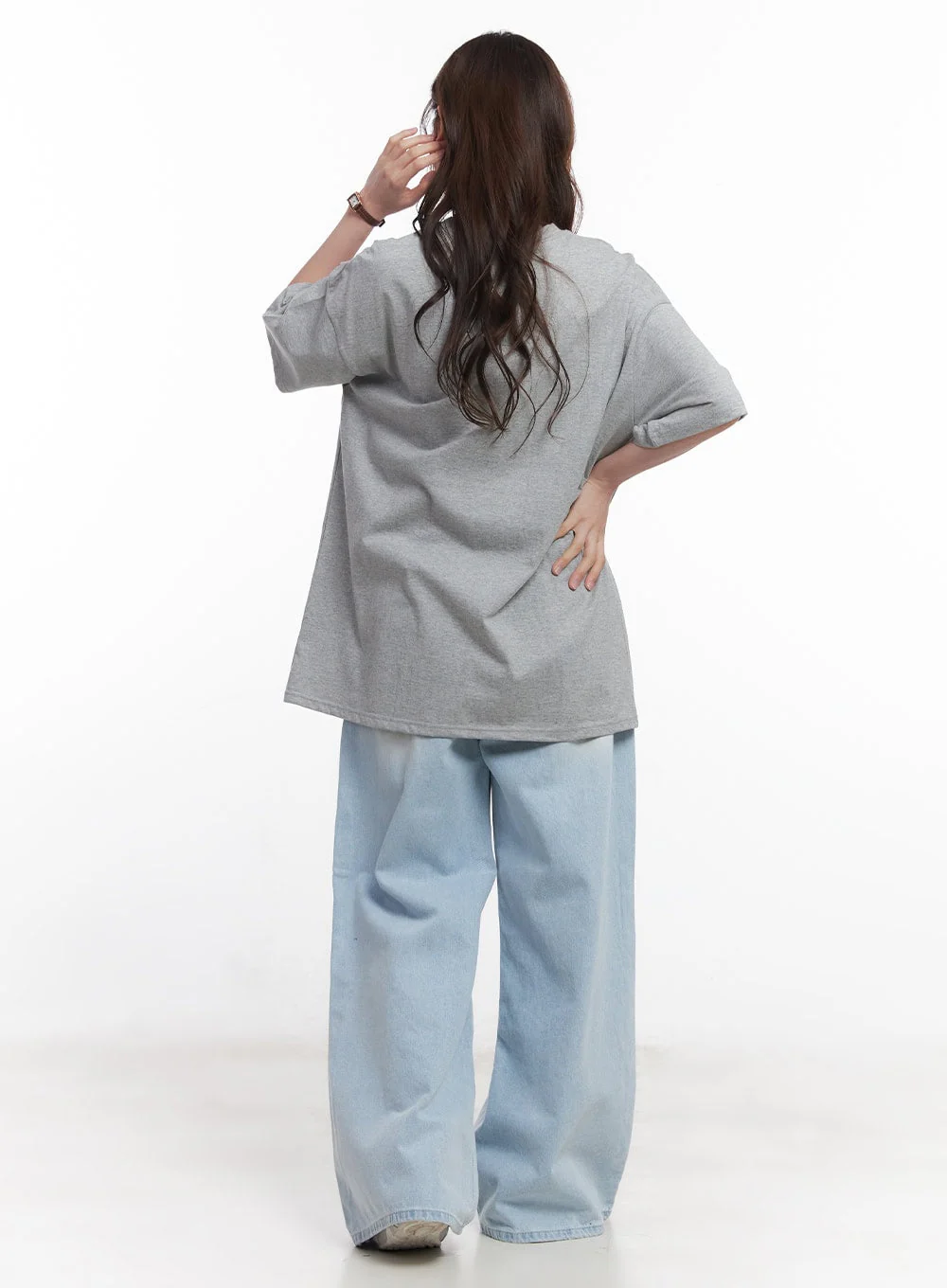 Oversized Baggy Graphic Tee CY519 - Image 8