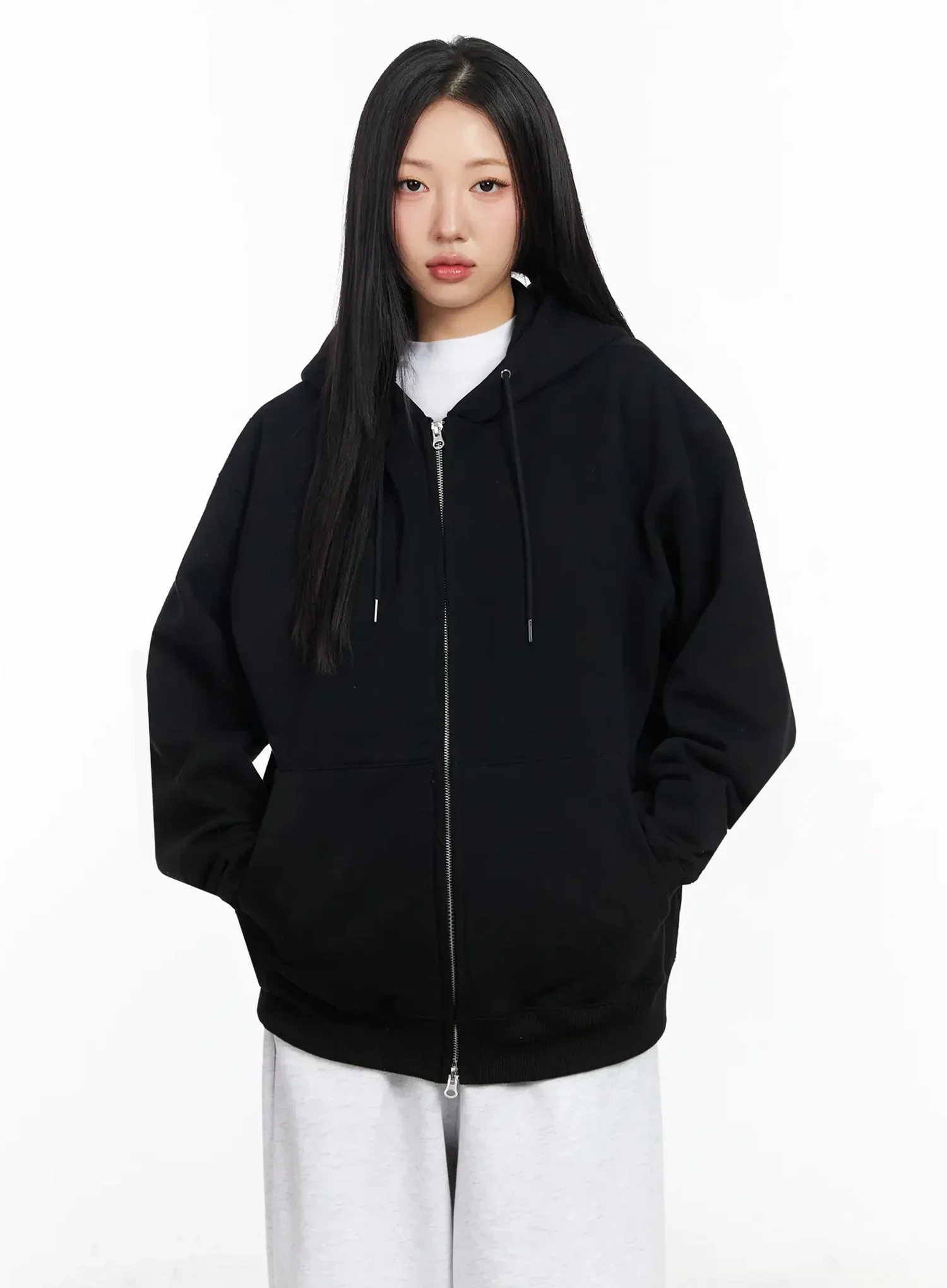 Oversized Basic Hoodie IA507 - Image 12
