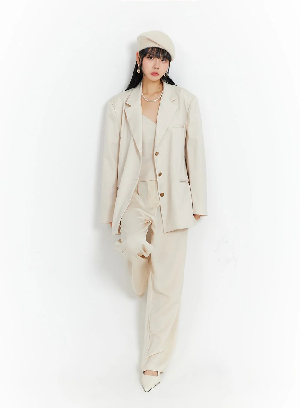Oversized Blazer IF402 - Image 2