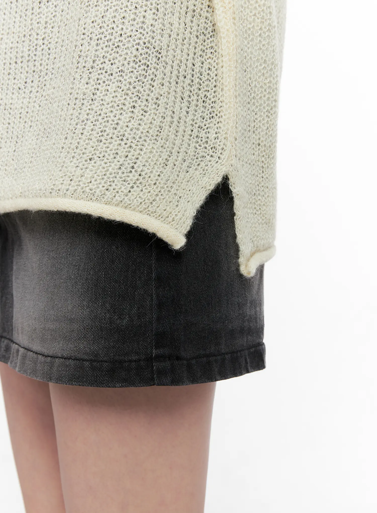 Oversized Boat Neck Knit Sweater CN504 - Image 10