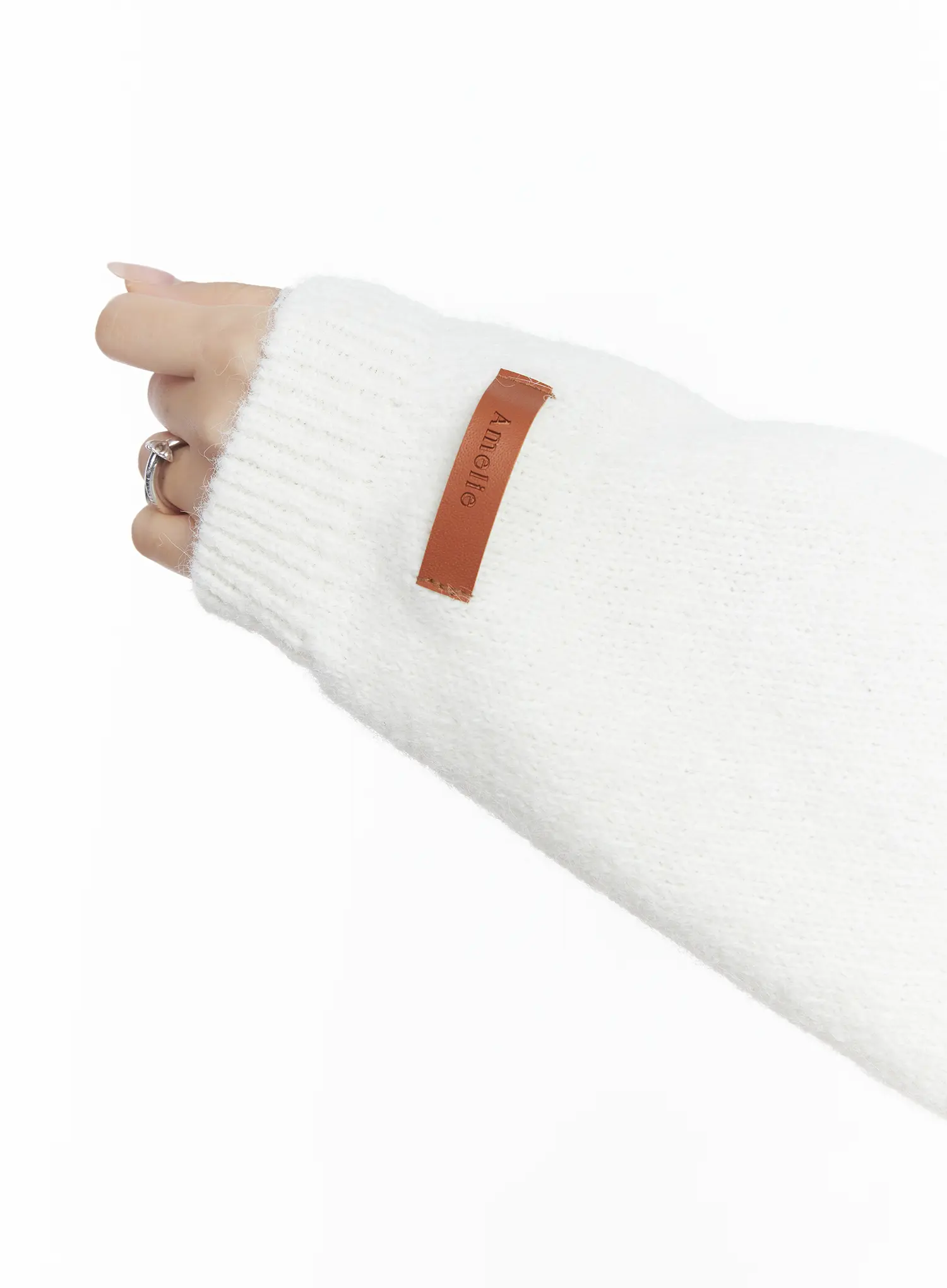 Oversized Collar Knit Sweater CJ514 - Image 6