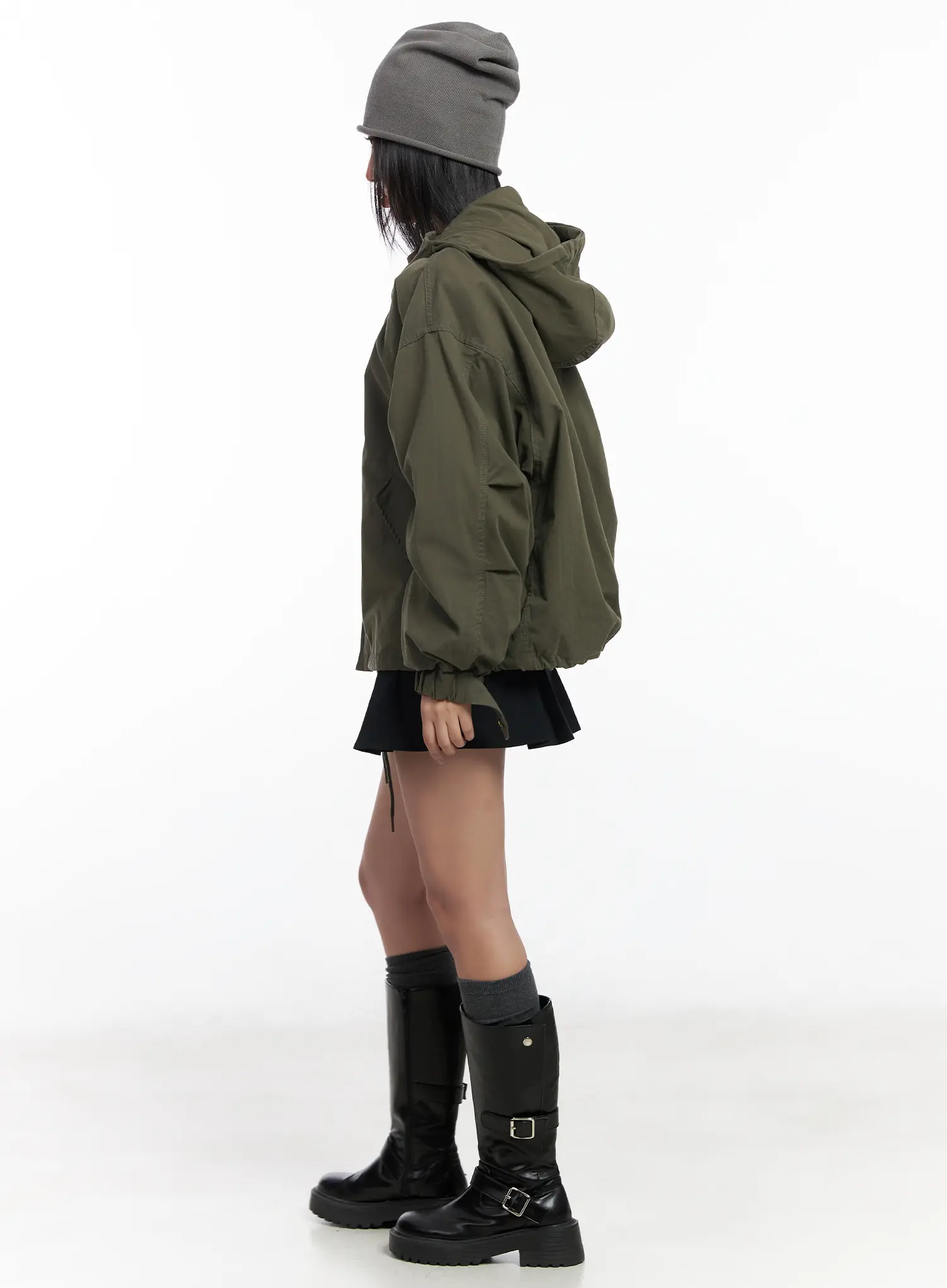 Oversized Field Hoodie Jacket CF503 - Image 4