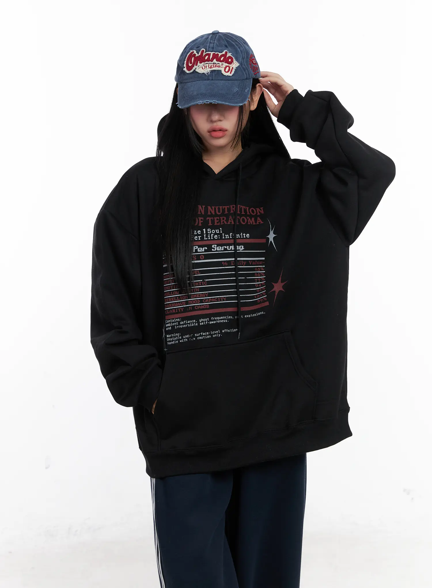 Oversized Graphic Hoodie CN528 - Image 10