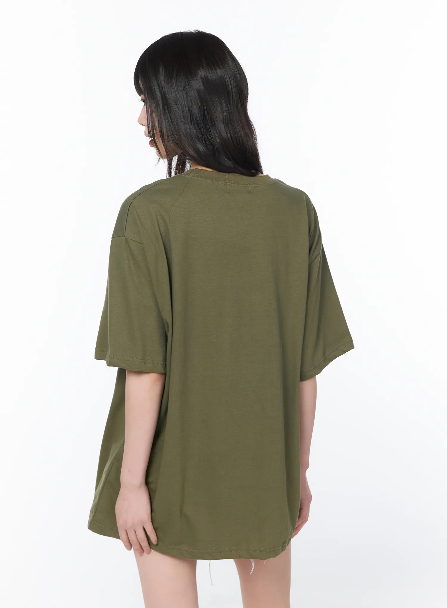 Oversized Graphic Print T-Shirt CA530 - Image 10