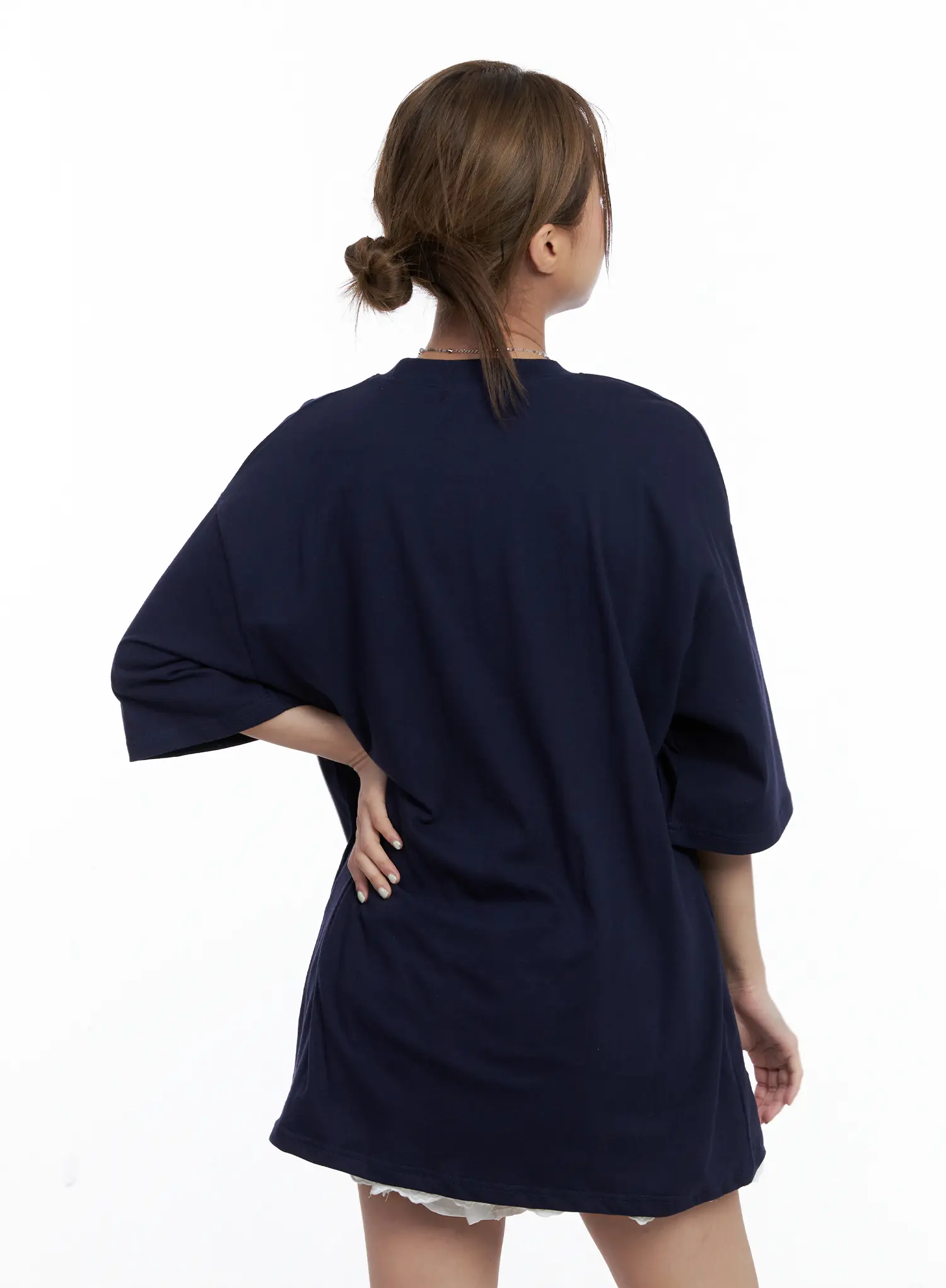 Oversized Graphic Short-Sleeve Tee CL514 - Image 7