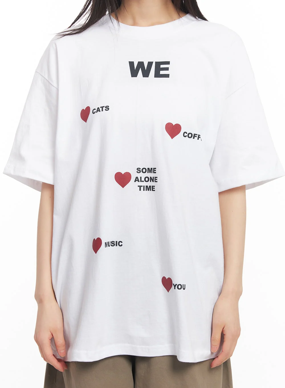 Oversized Graphic T-Shirt CA523 - Image 10