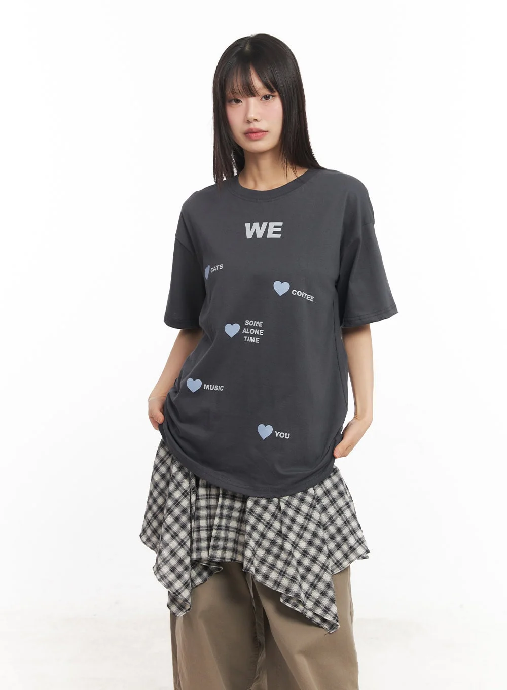 Oversized Graphic T-Shirt CA523 - Image 13