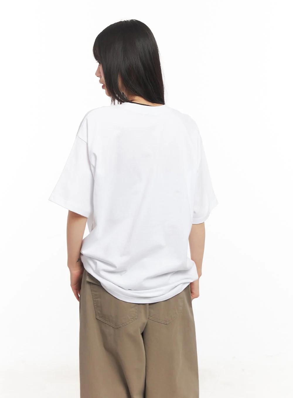 Oversized Graphic T-Shirt CA523 - Image 4