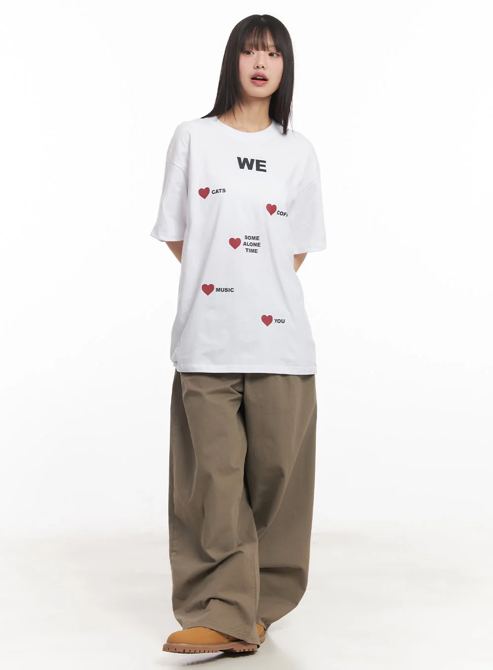 Oversized Graphic T-Shirt CA523 - Image 5