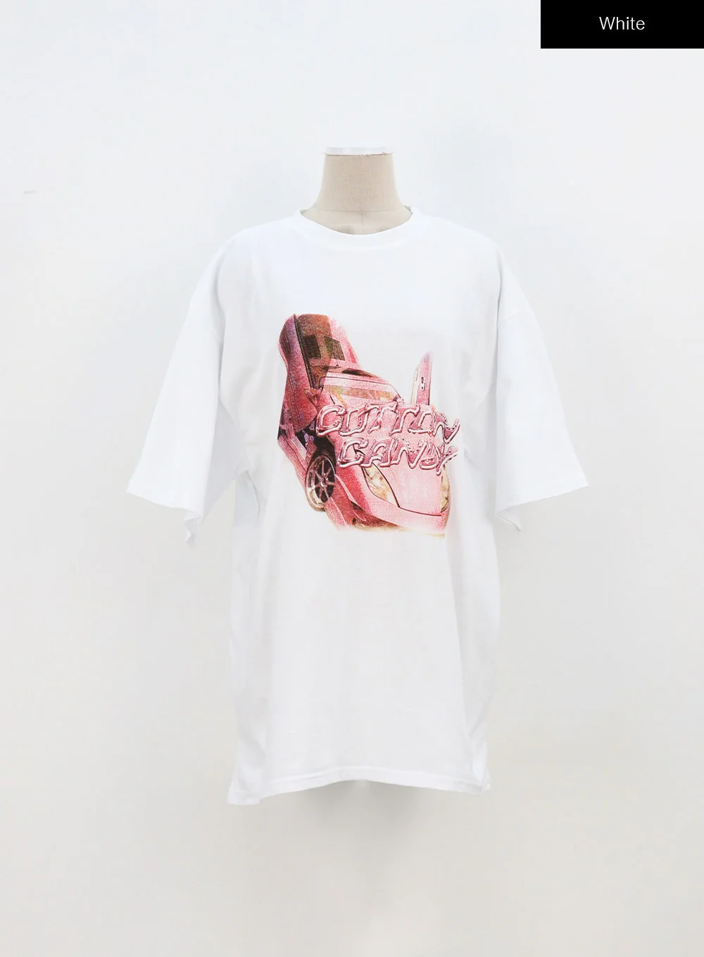 Oversized Graphic Tee BA327 - Image 11