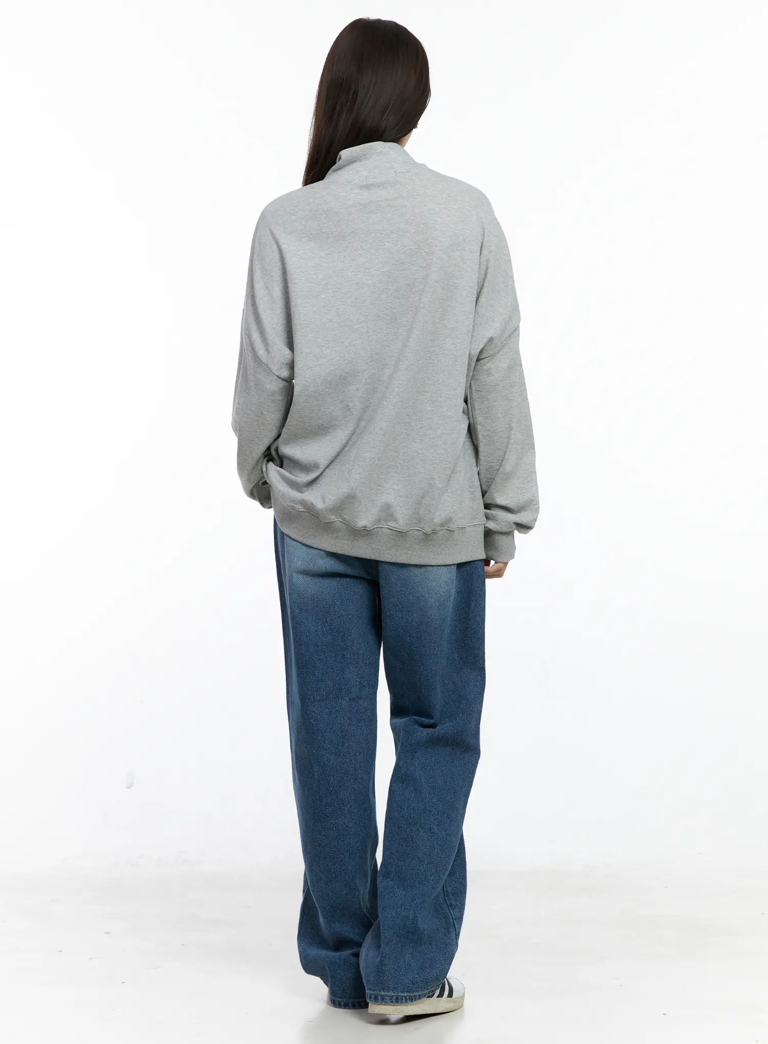 Oversized Half-Zip Pullover CO506 - Image 5