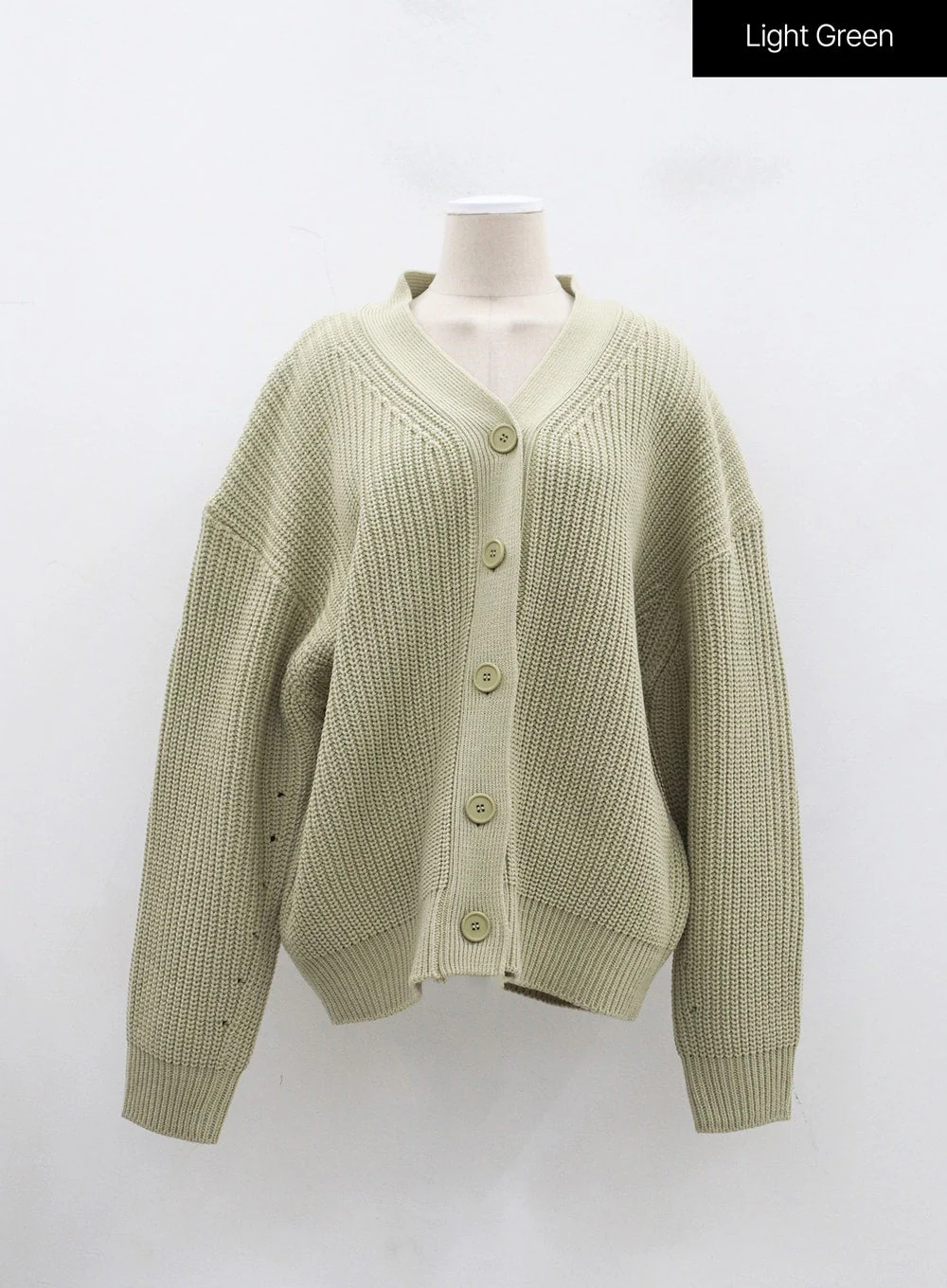 Oversized Knit Button Cardigan BJ331 - Image 16