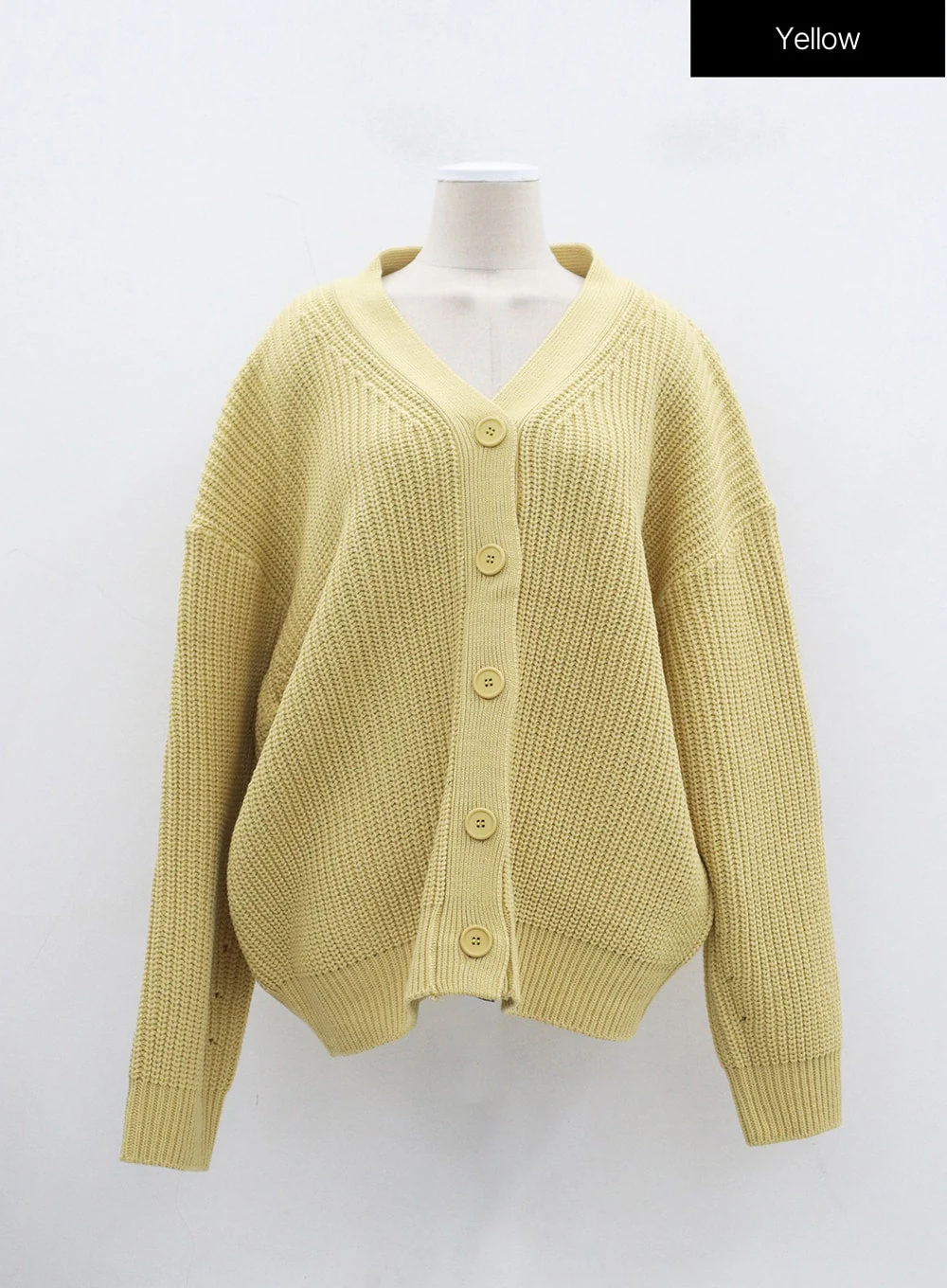Oversized Knit Button Cardigan BJ331 - Image 17
