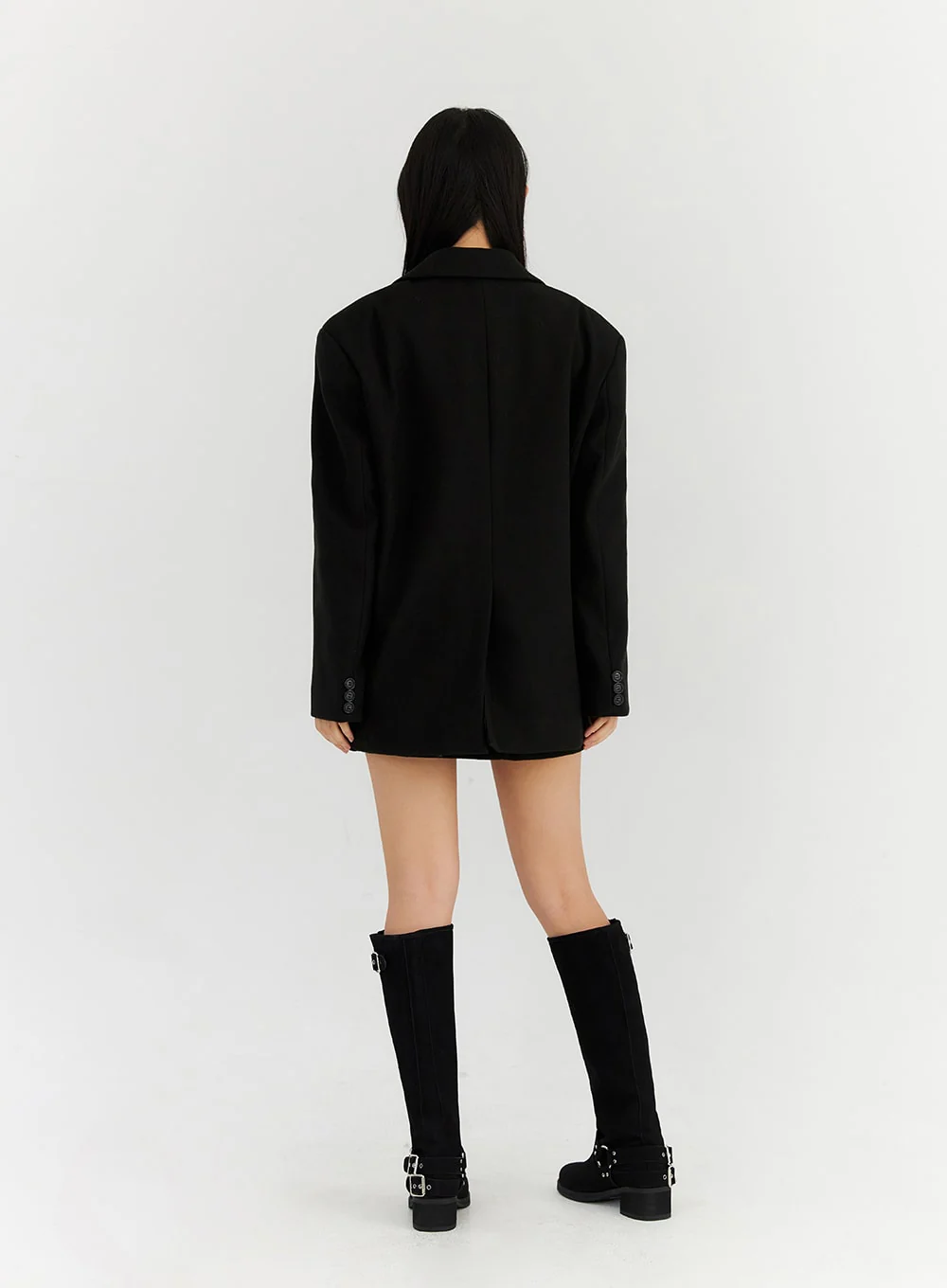 Oversized Midi Tailored Jacket CN315 - Image 7