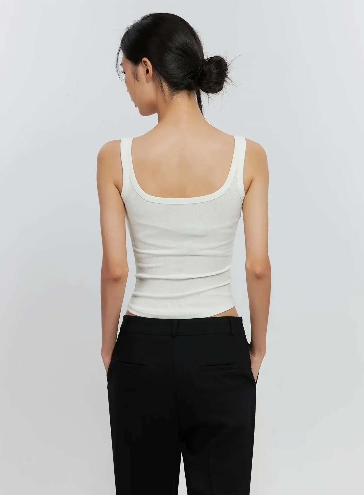Padded Square-Neck Top IS516 - Image 6