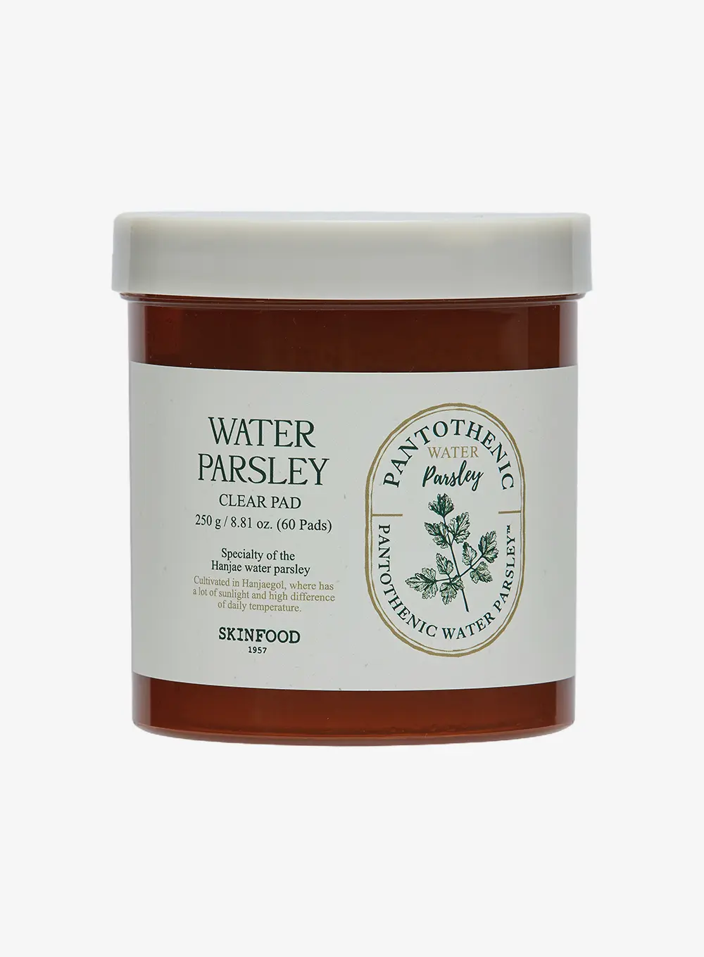 Pantothenic Water Parsley Clear Pad (60ea / 250g)