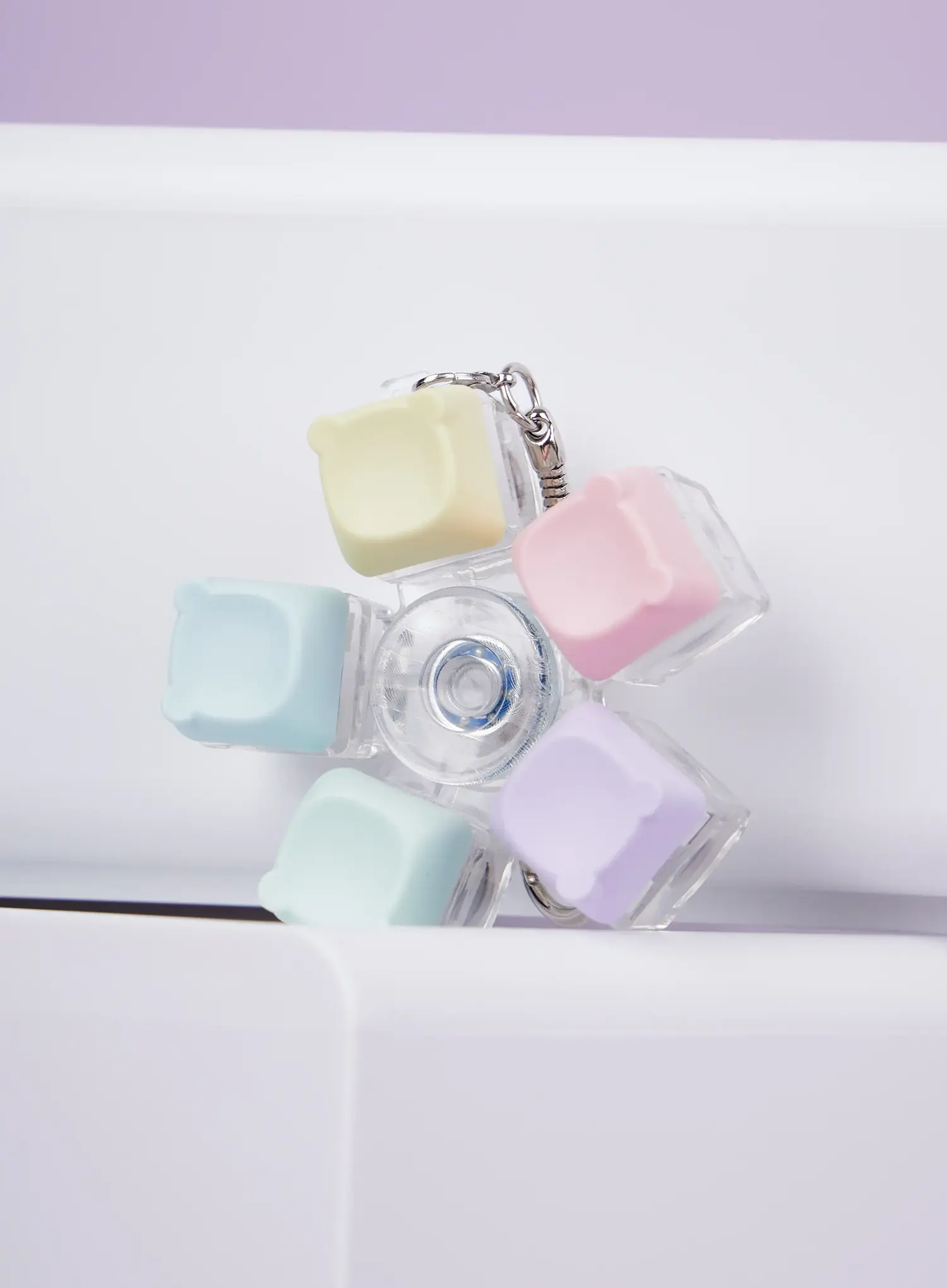 Pastel 5-Keycap Keychain IA524