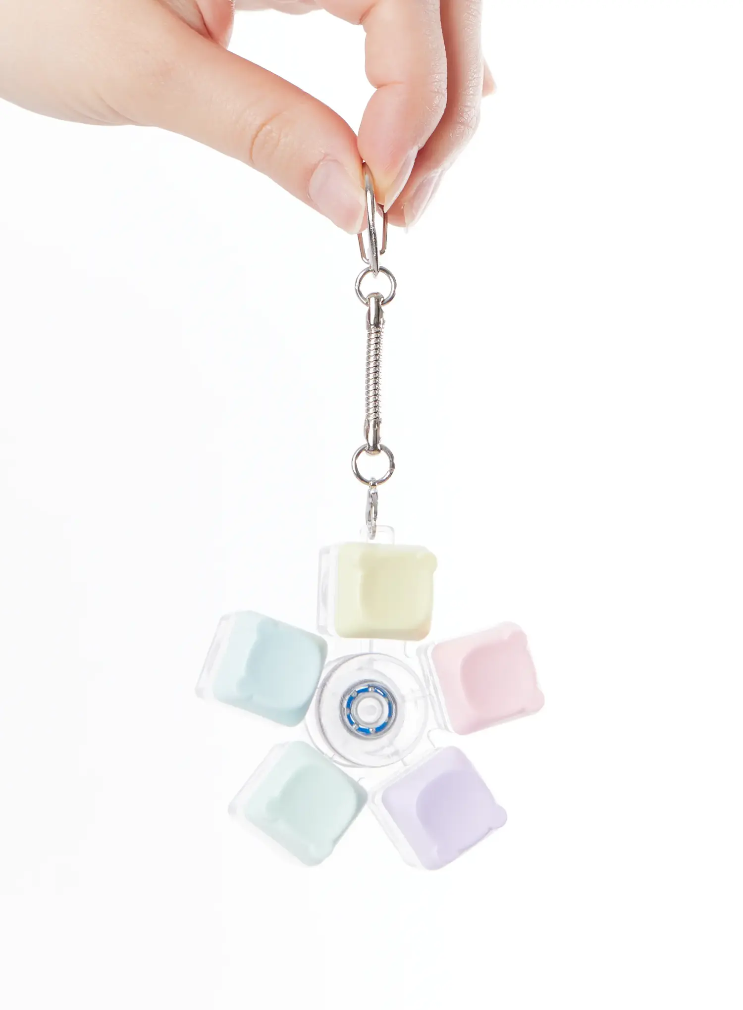 Pastel 5-Keycap Keychain IA524 - Image 3