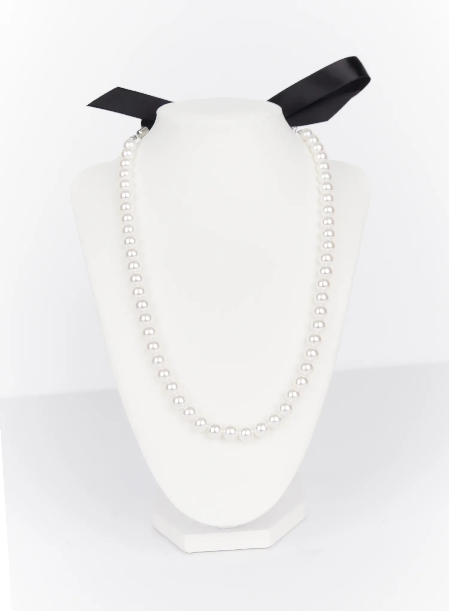 Pearl Bead Strand Necklace IN514 - Image 2