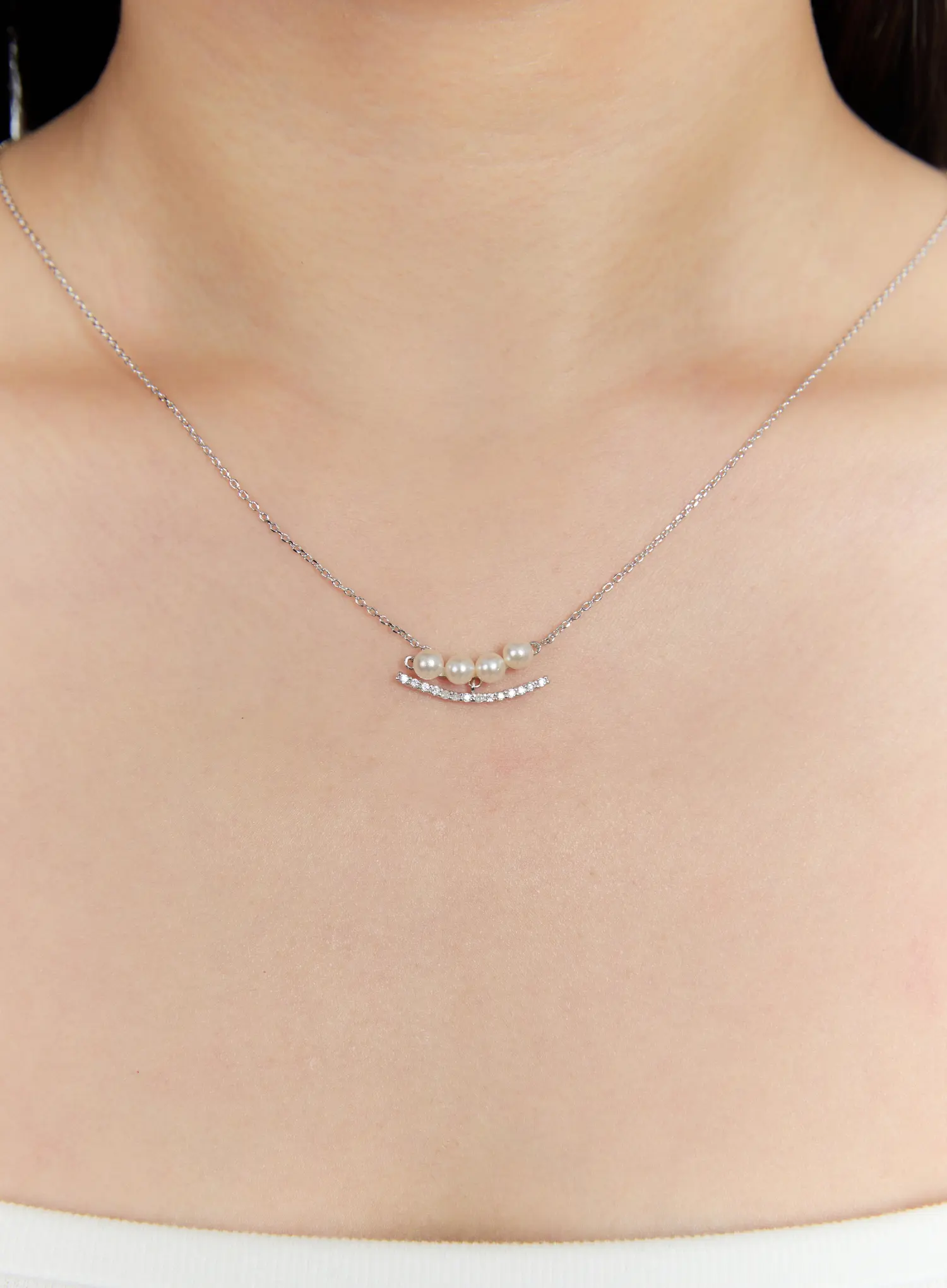 Pearl Nest Necklace IS517 - Image 2