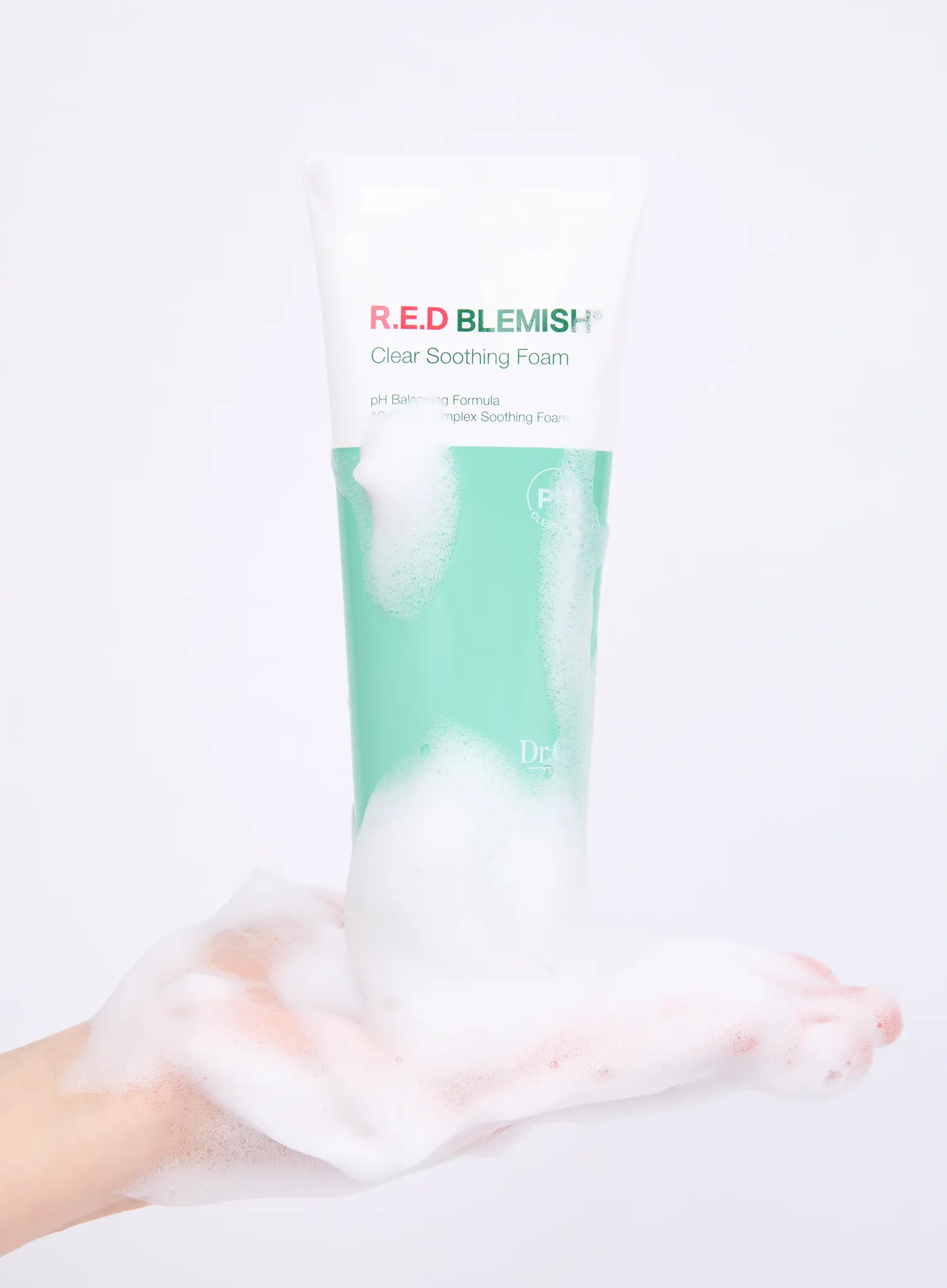 PH Cleansing R.E.D Blemish Clear Soothing Foam (150ml) - Image 2