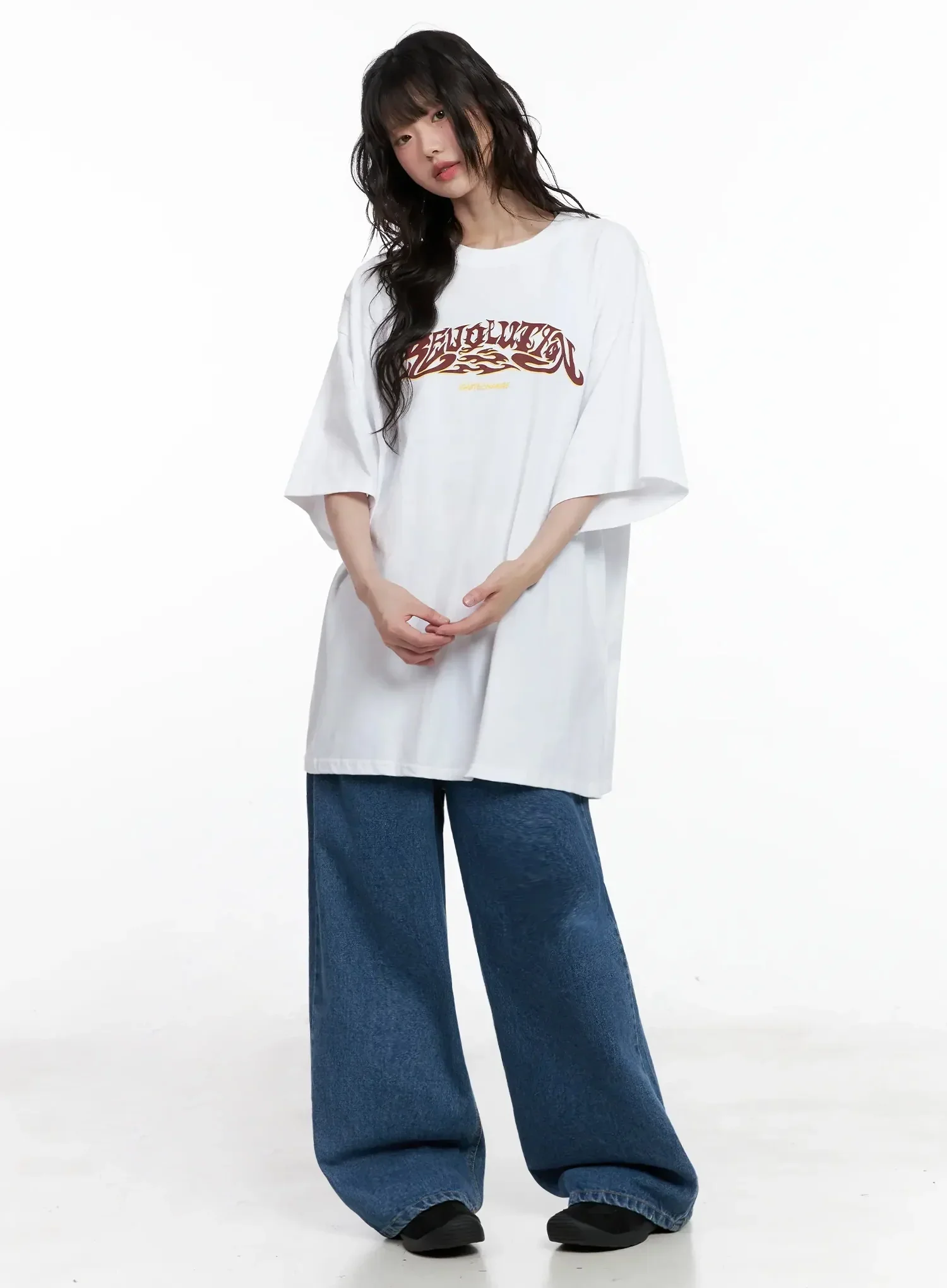Pharita Loose-Fit Jeans IL528 - Image 9