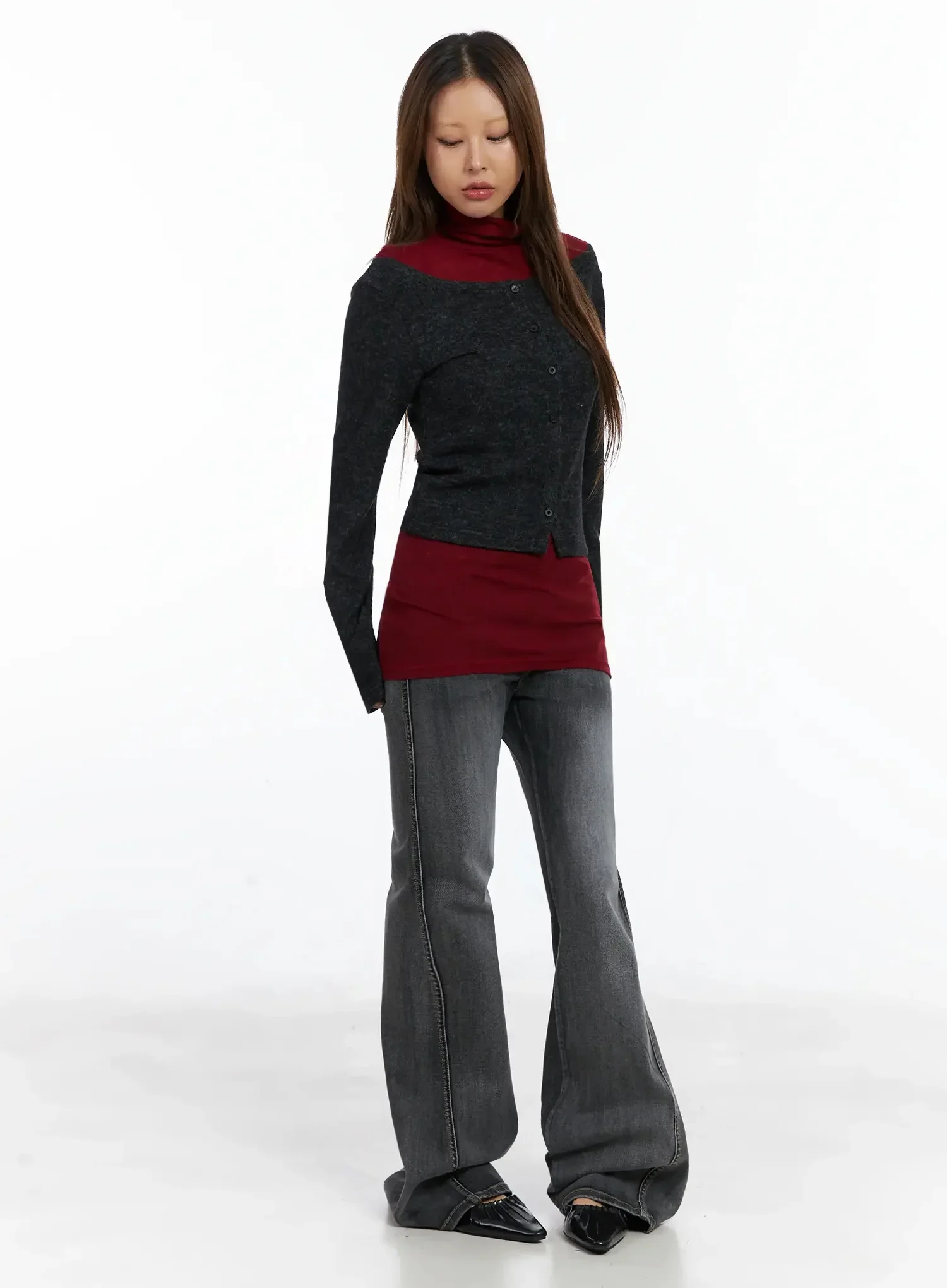 Phoe Flared Jeans ID503 - Image 6