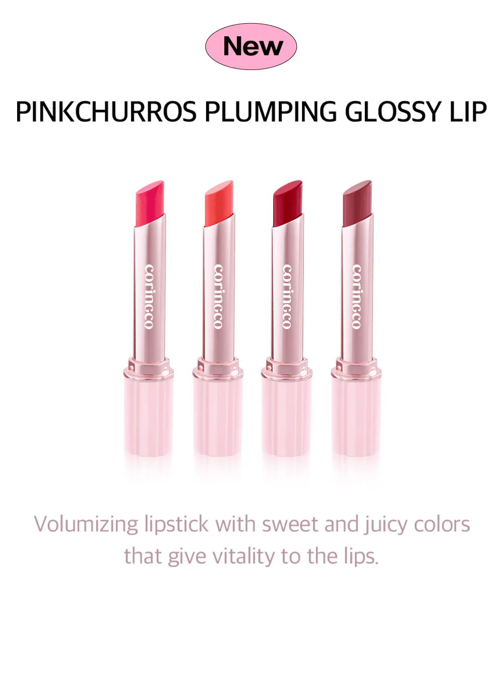 Pink Churros Plumping Glossy Lip (2g) - Image 16