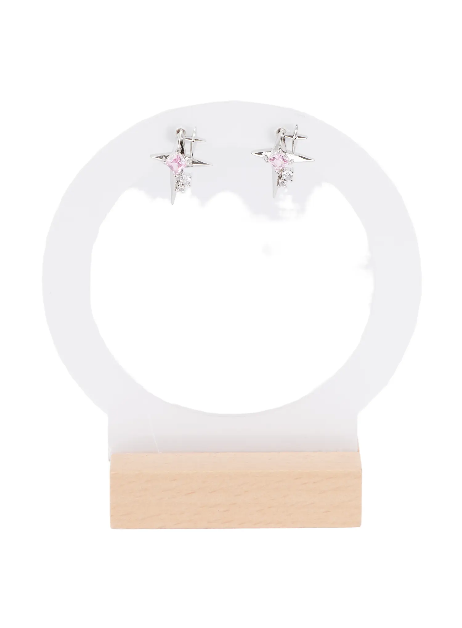 Pink Star Necklace CJ523 - Image 4