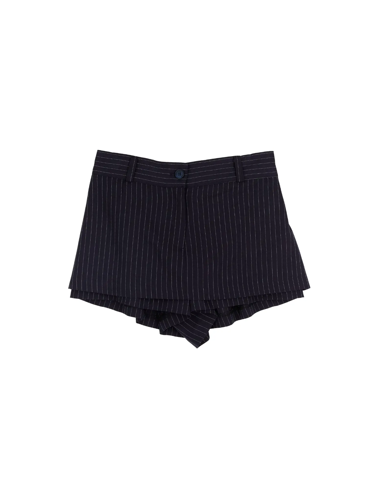Pinstriped Mini Skort CA507 - Image 10